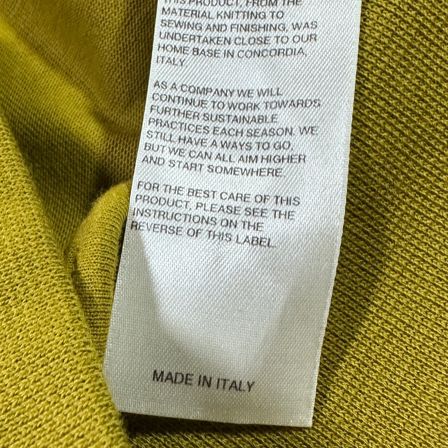 Rick Owens S/S22 Fogachine Sulphate Geth Sleeve Pocket Crewneck Sweatshirt