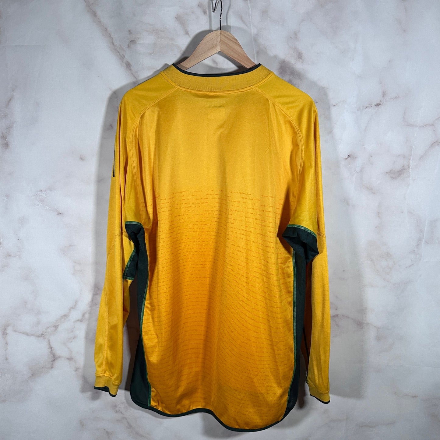 Umbro Yellow Celtic Football Club L/S Jersey