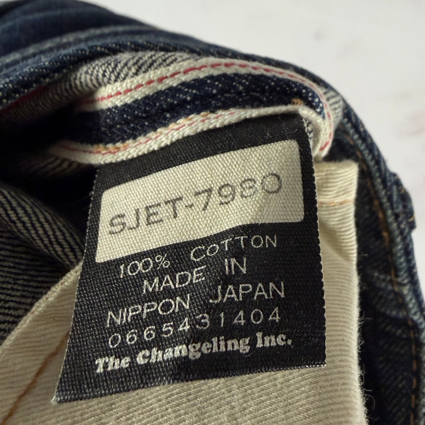 The Changeling Vintage Japanese Selvedge Denim Jeans