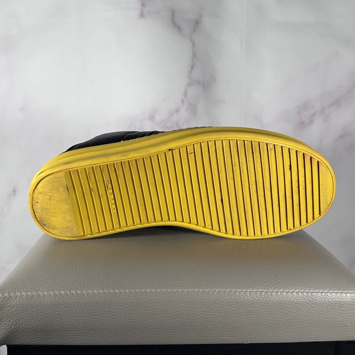 Rick Owens DRKSHDW Black Puffer Slip Ramone