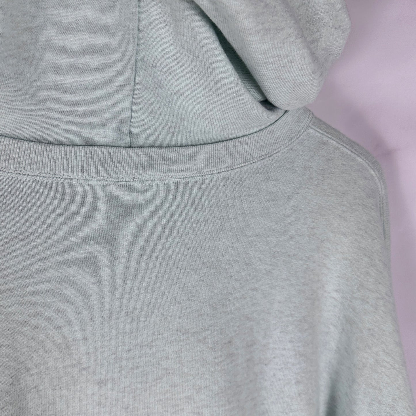 Unused Light Blue Layered Crewneck Hoodie