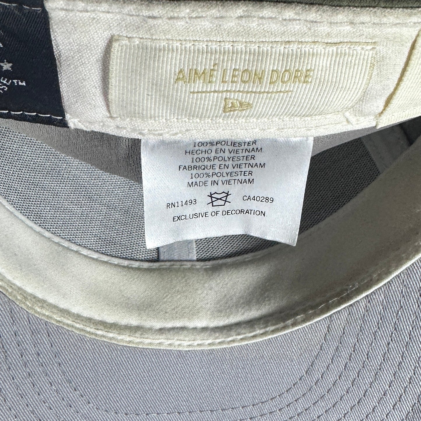 Aime Leon Dore x New York Yankees Olive Fitted Hat