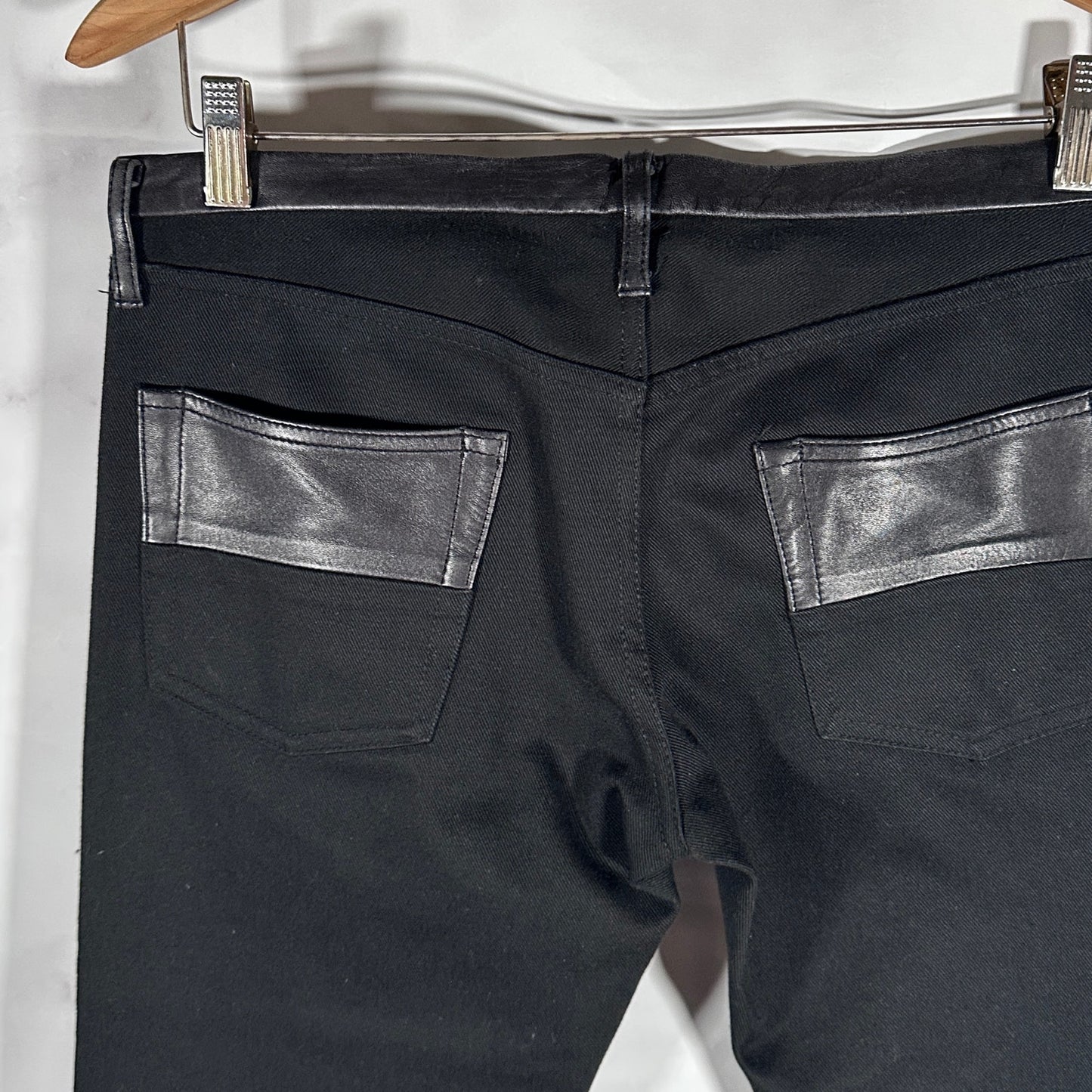 Undercover A/W05 Arts & Crafts Black Cummerbund Denim