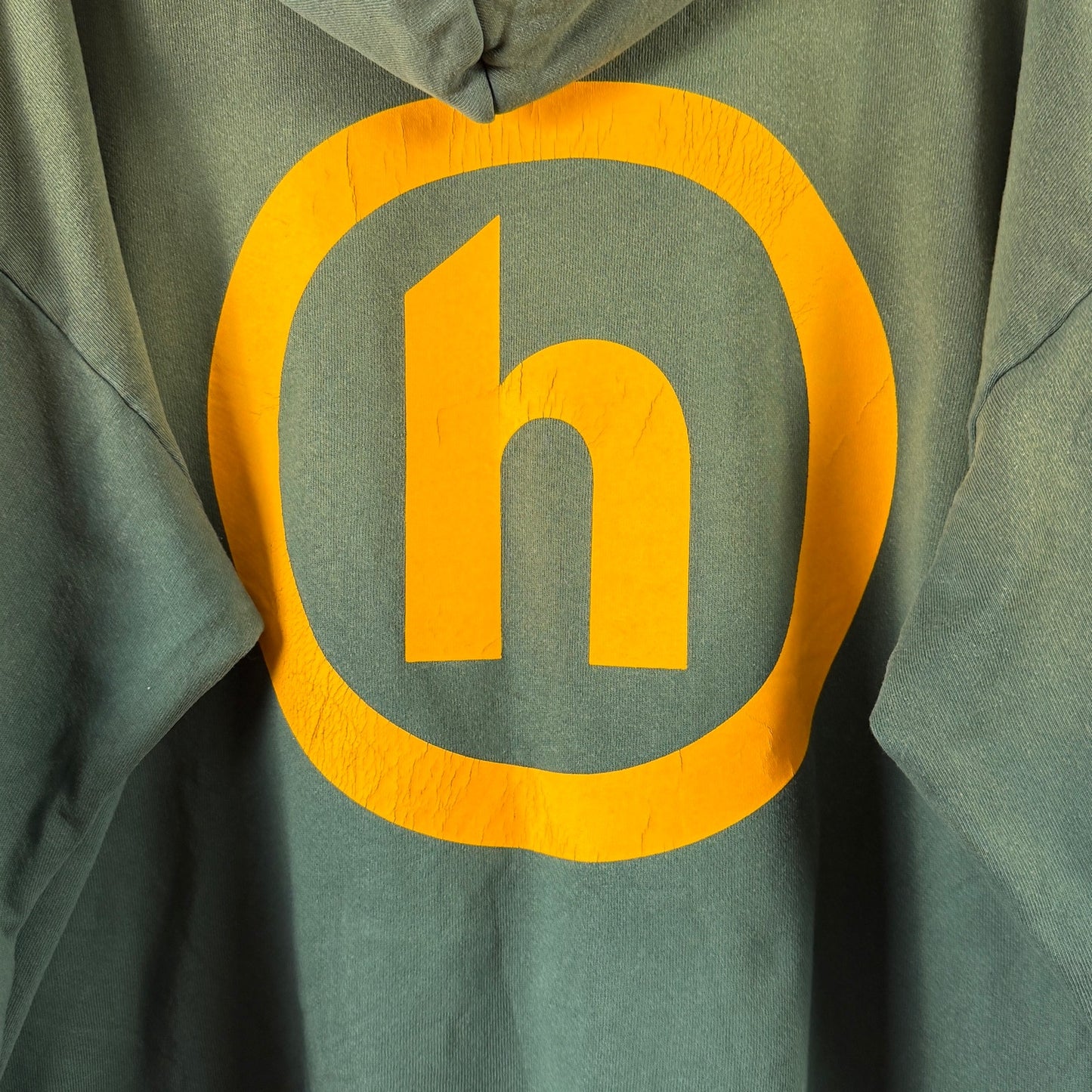Hidden NY Green Sun Faded Hoodie