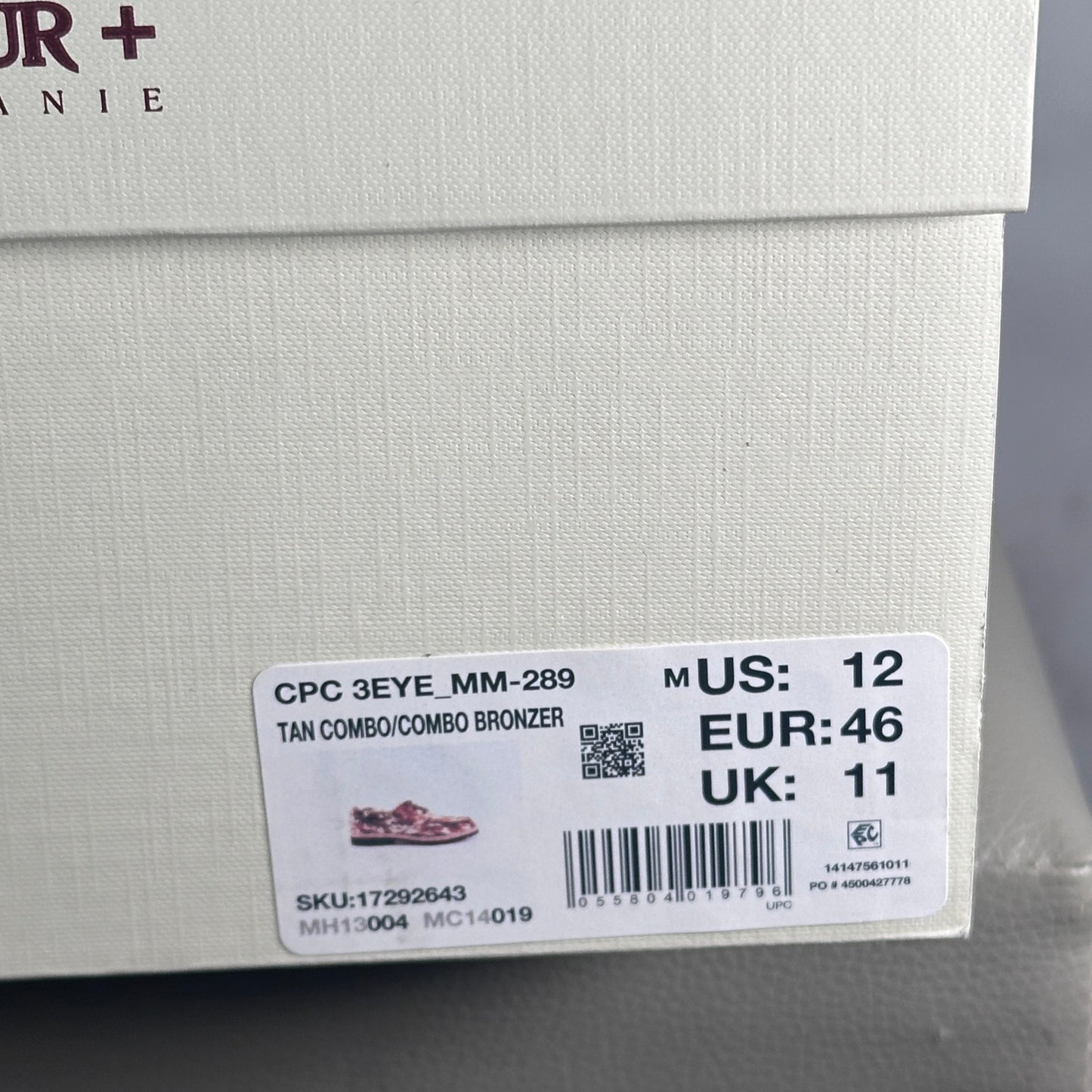 Sperry x Colour Plus Co. 3-Eye Vibram Lug Boat Shoe