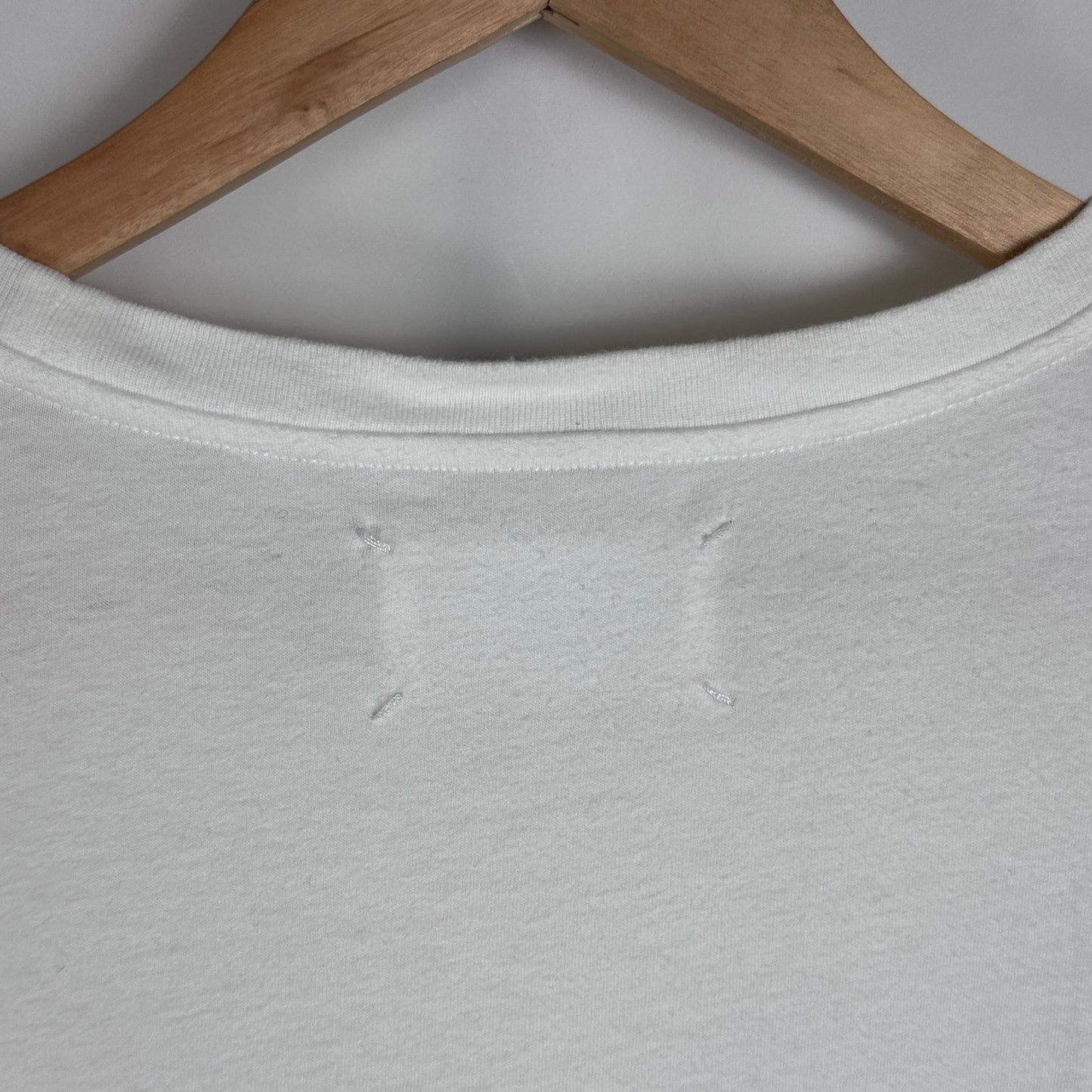 Maison Margiela White/Grey Colorblock Tee