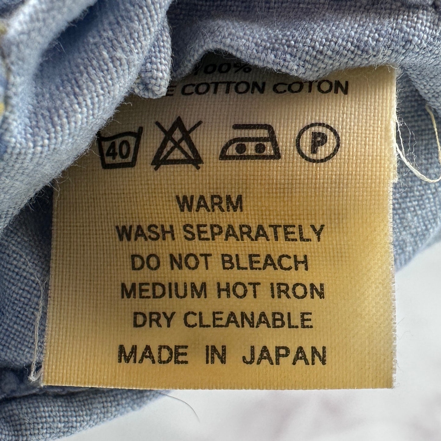 Kapital Baby Blue Western Shirt