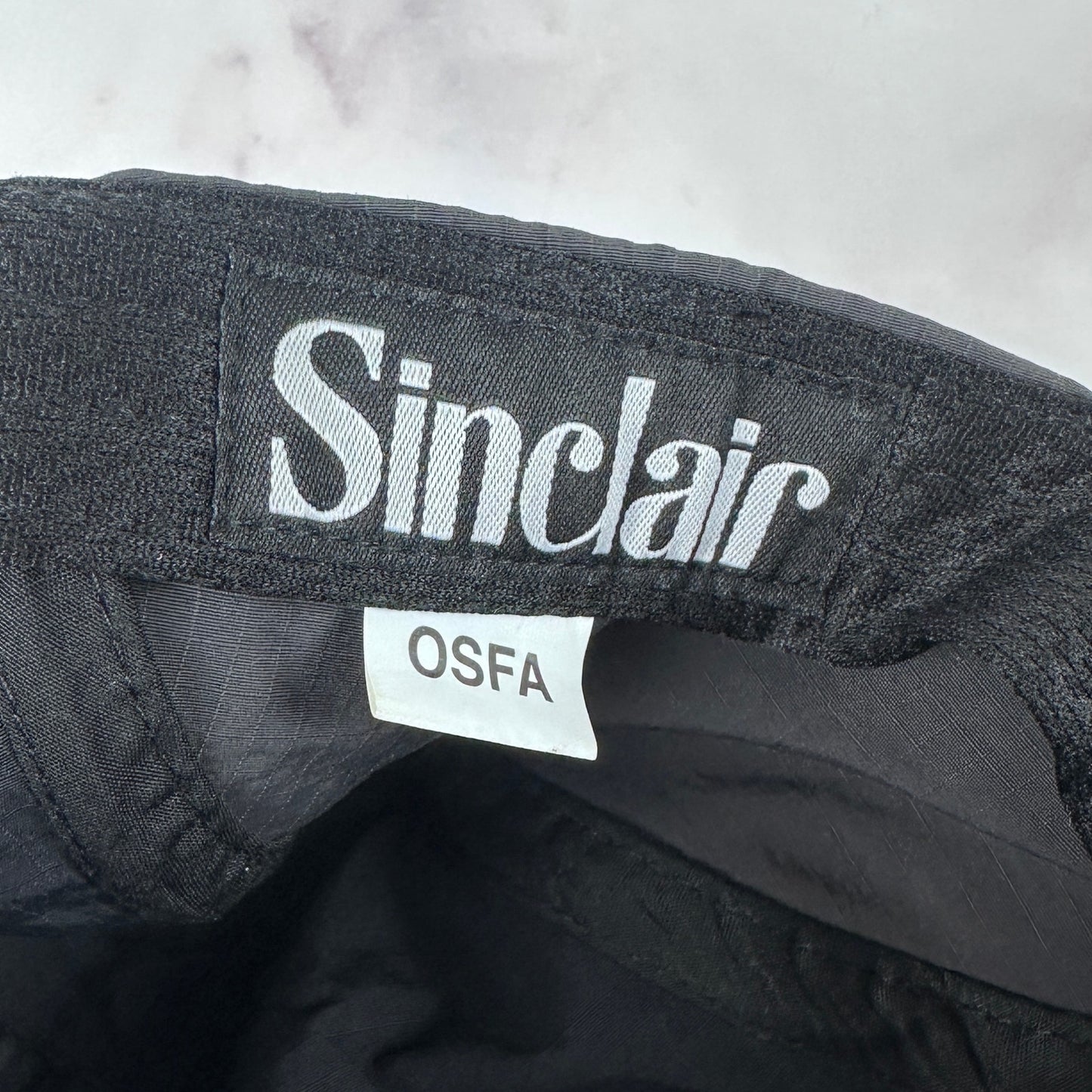 Sinclair Black Camp Cap