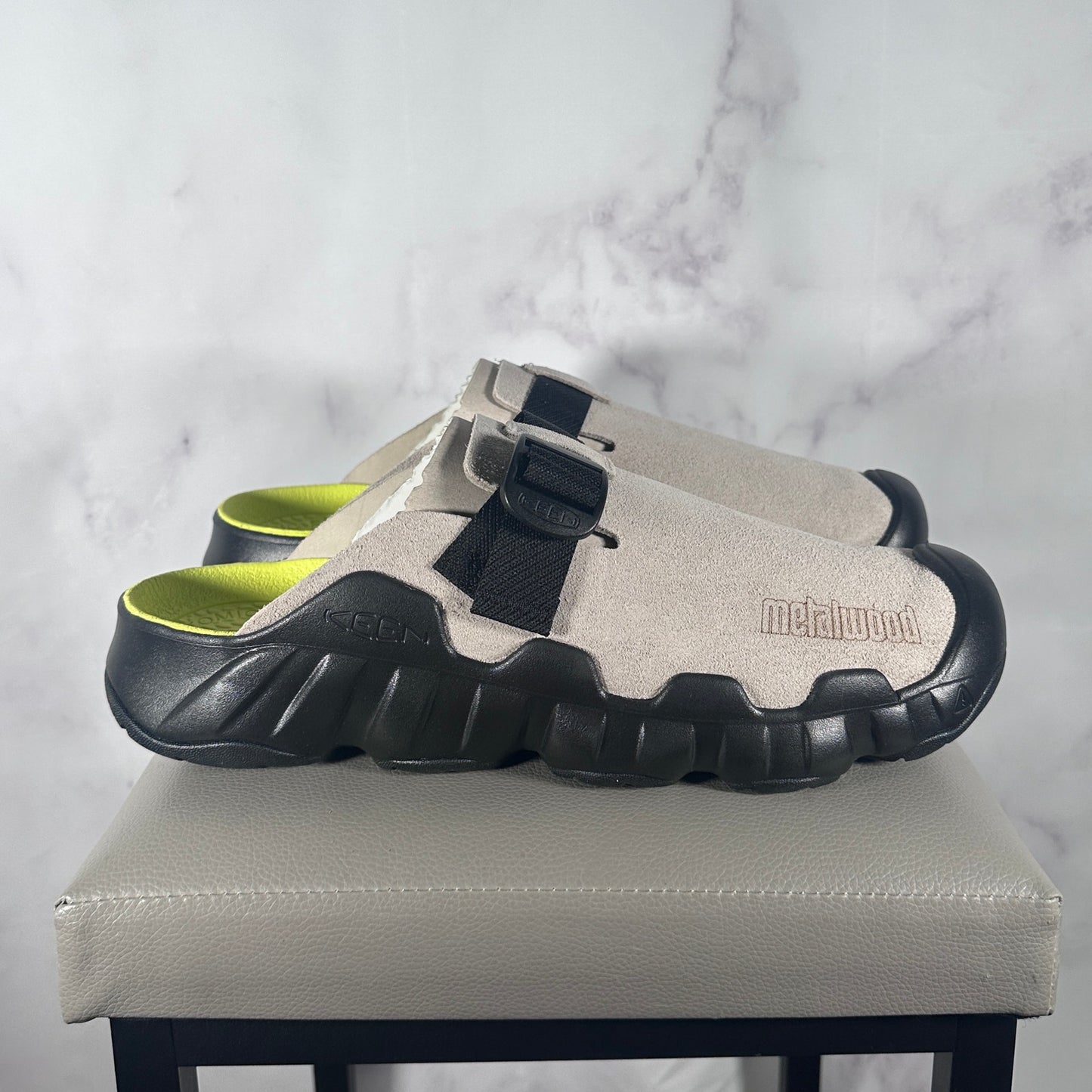 Keen x Metalwood Studio Hyperport Clog Taupe