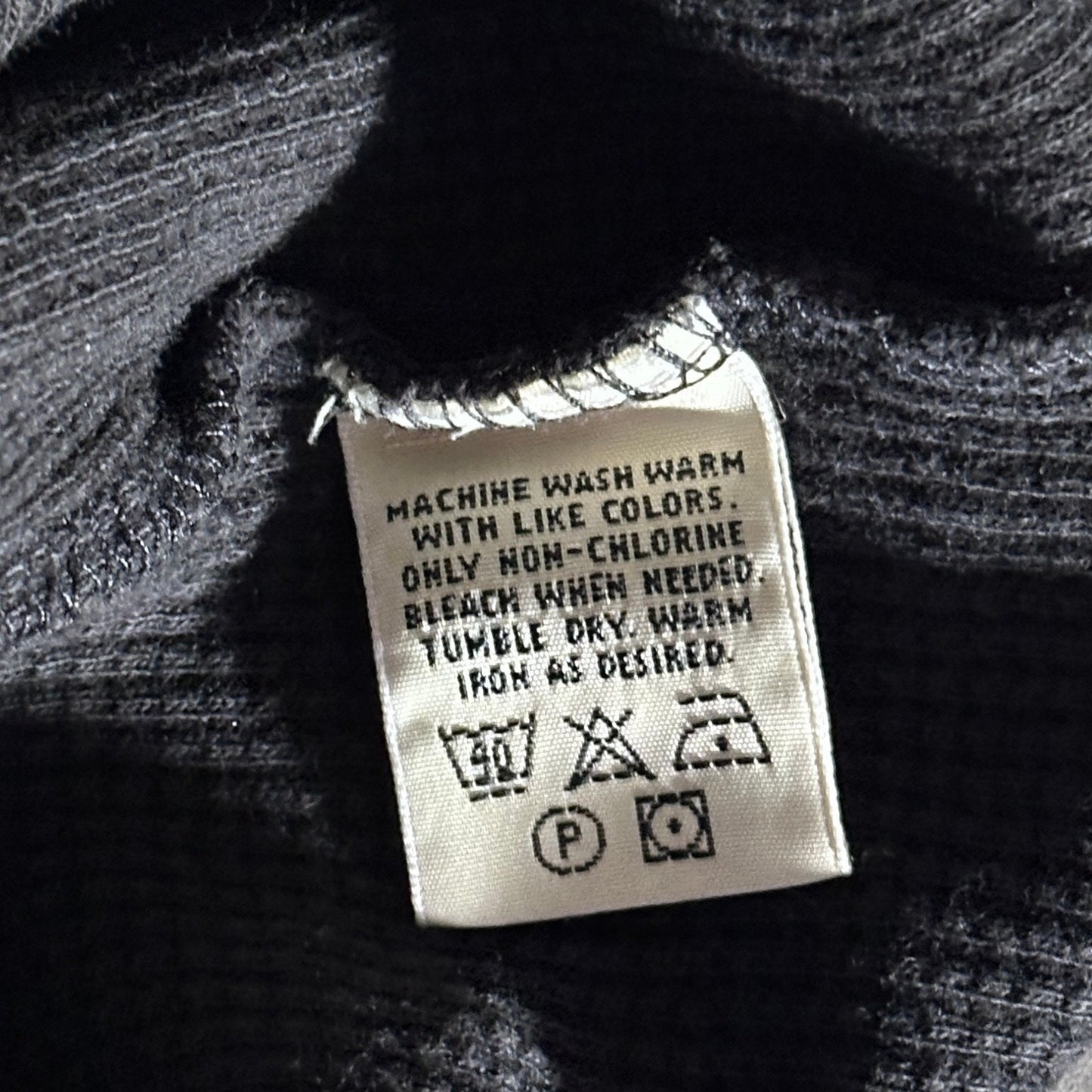 Vintage Sun Faded Black Thermal