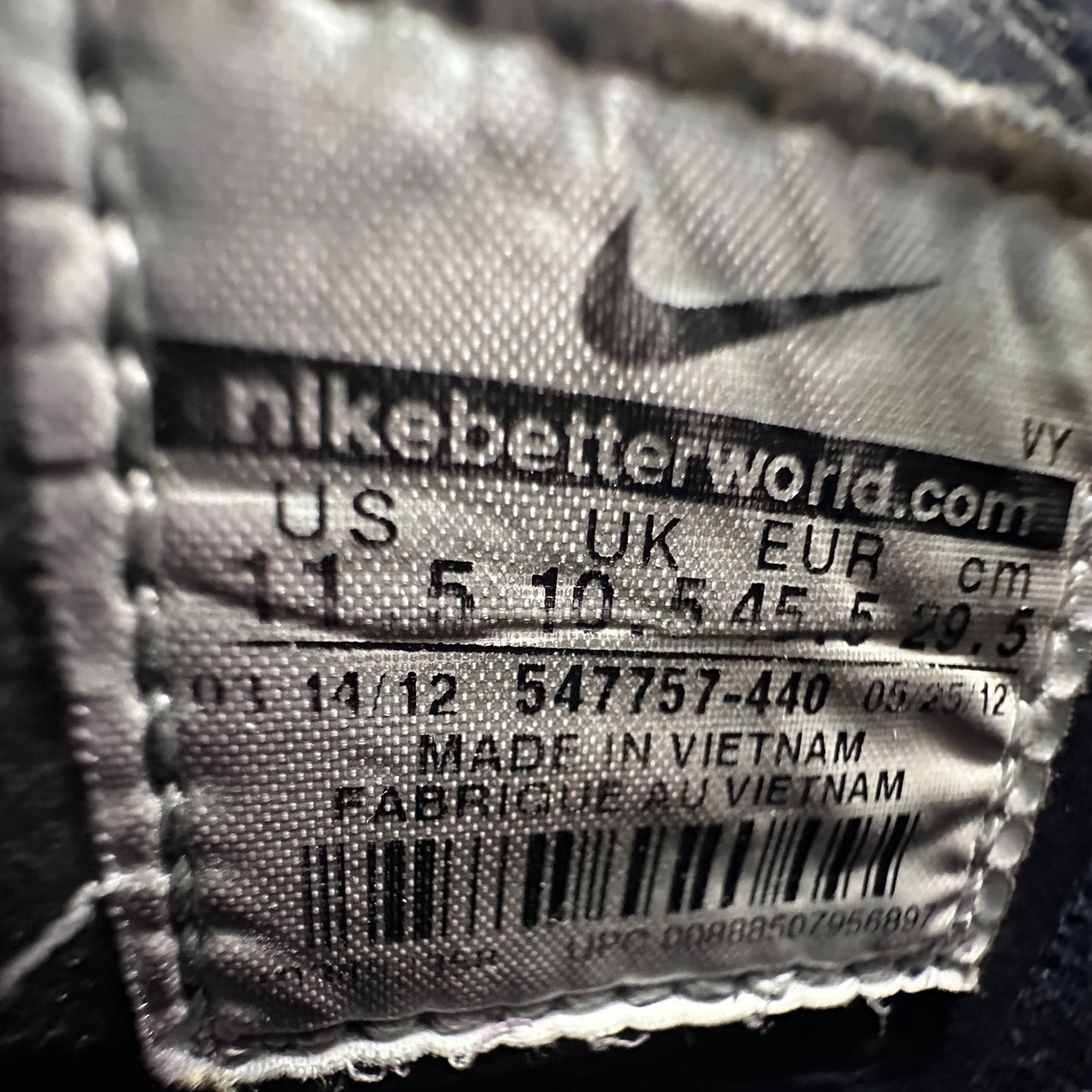 Nike x A.P.C. Navy Dunk High (2012)