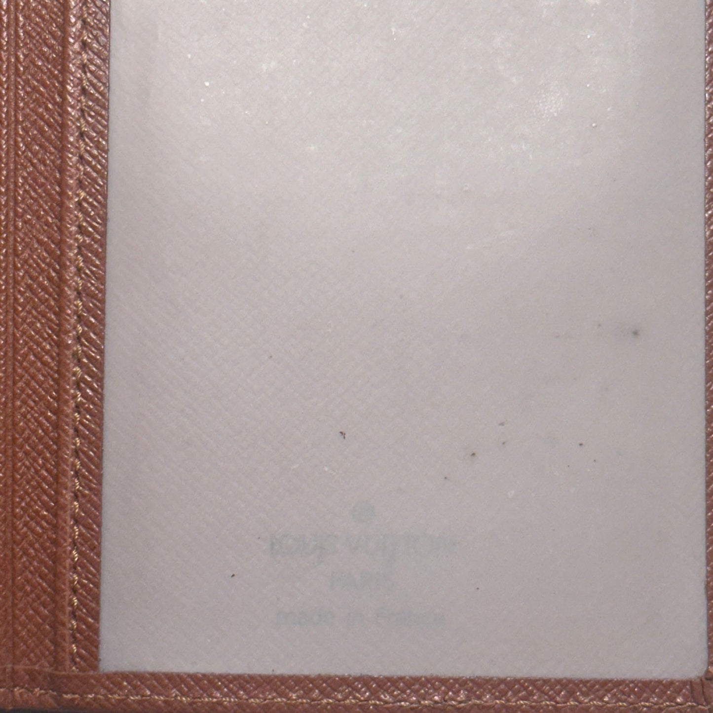 Louis Vuitton Brown Canvas Card/ID Holder