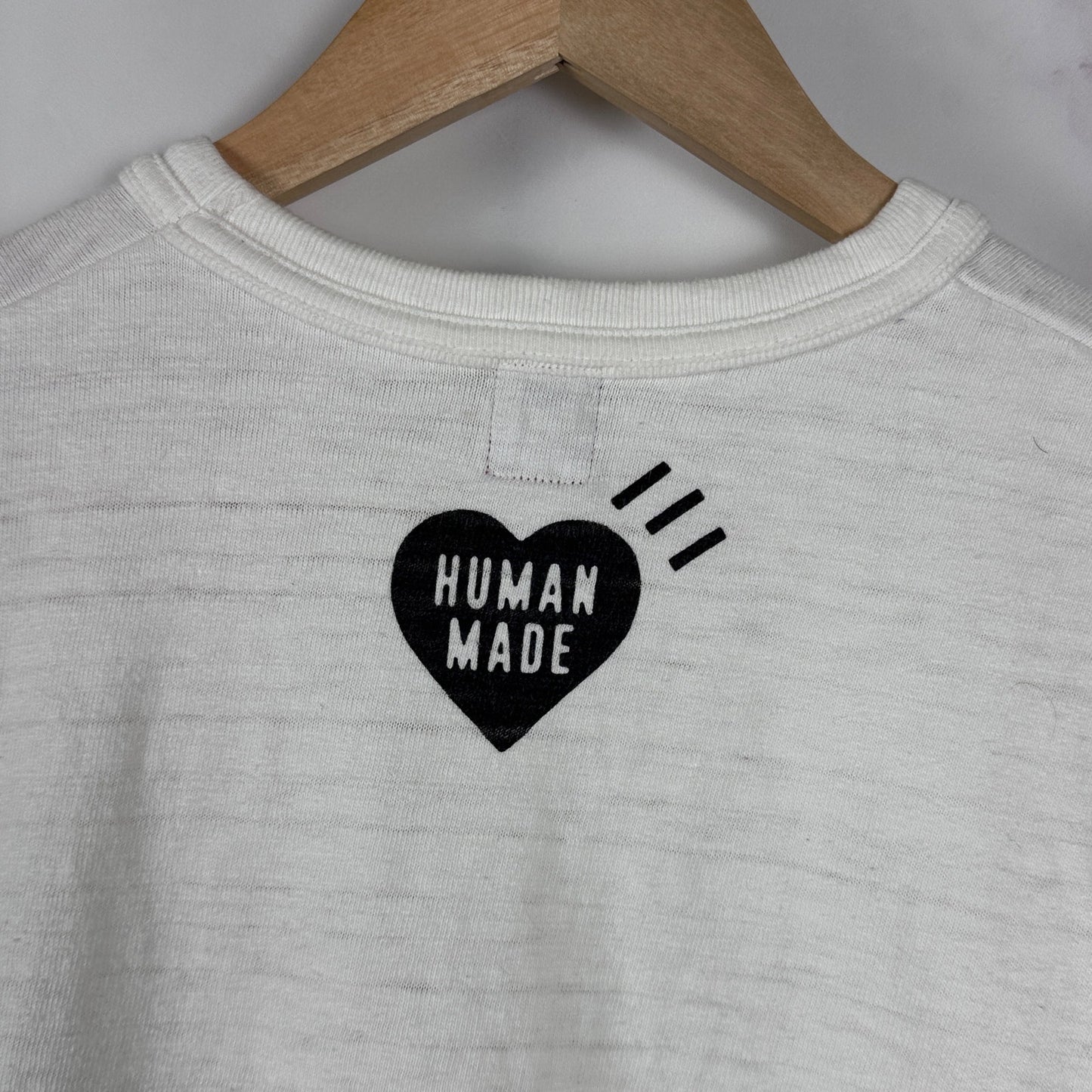 Human Made Tiger Graphic White Tee