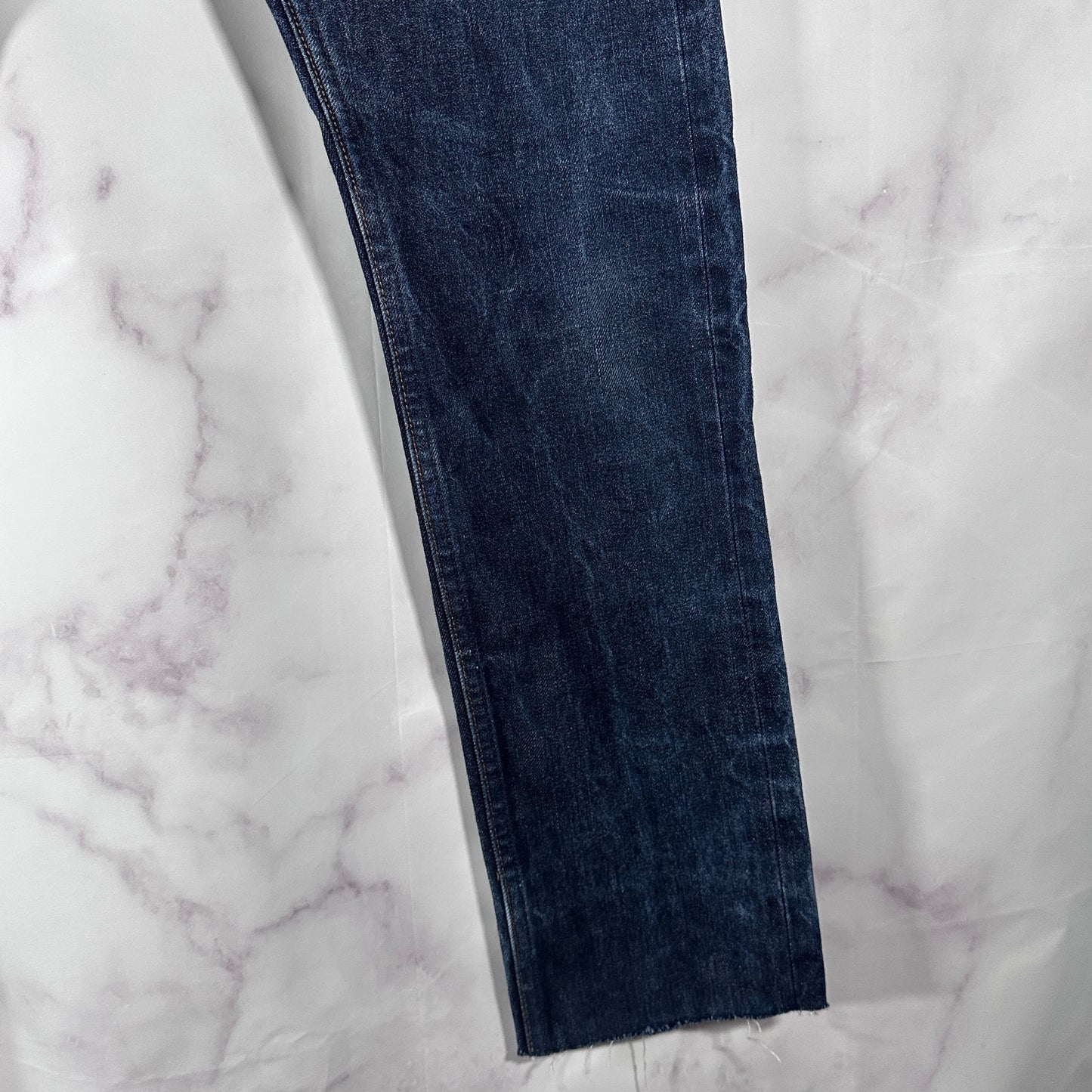 Unbranded Brand UB101 Skinny 14.5oz Indigo Selvedge Denim