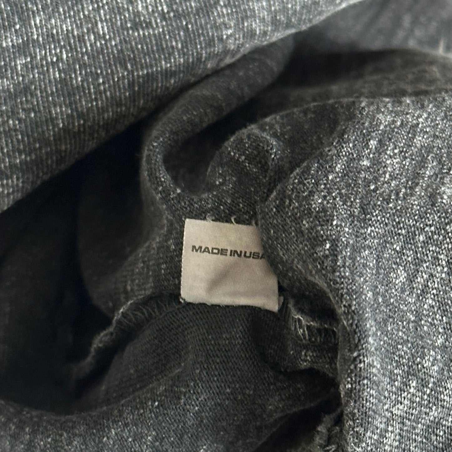 Yeezy Acid Wash Black Box Longsleeve Shirt