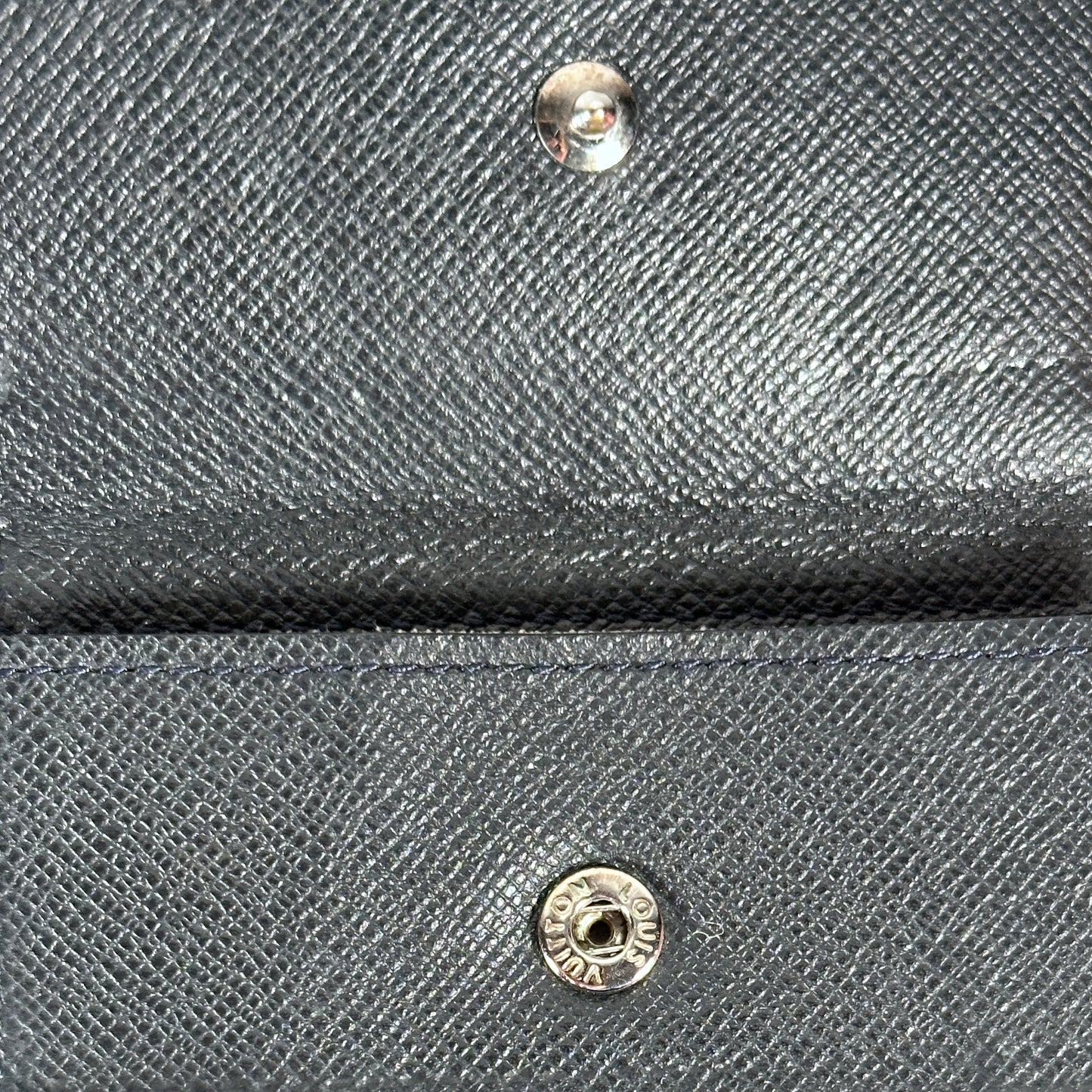 Louis Vuitton Navy Canvas Wallet