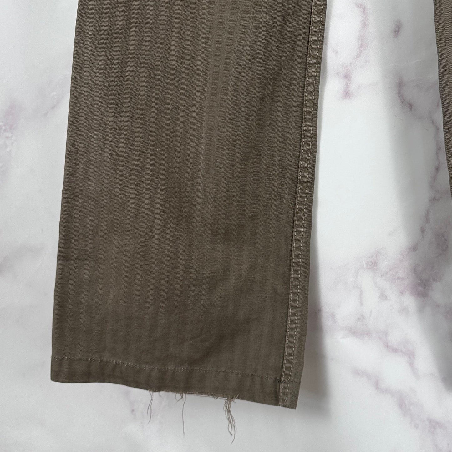 Kapital Brown Striped Cargo Pants