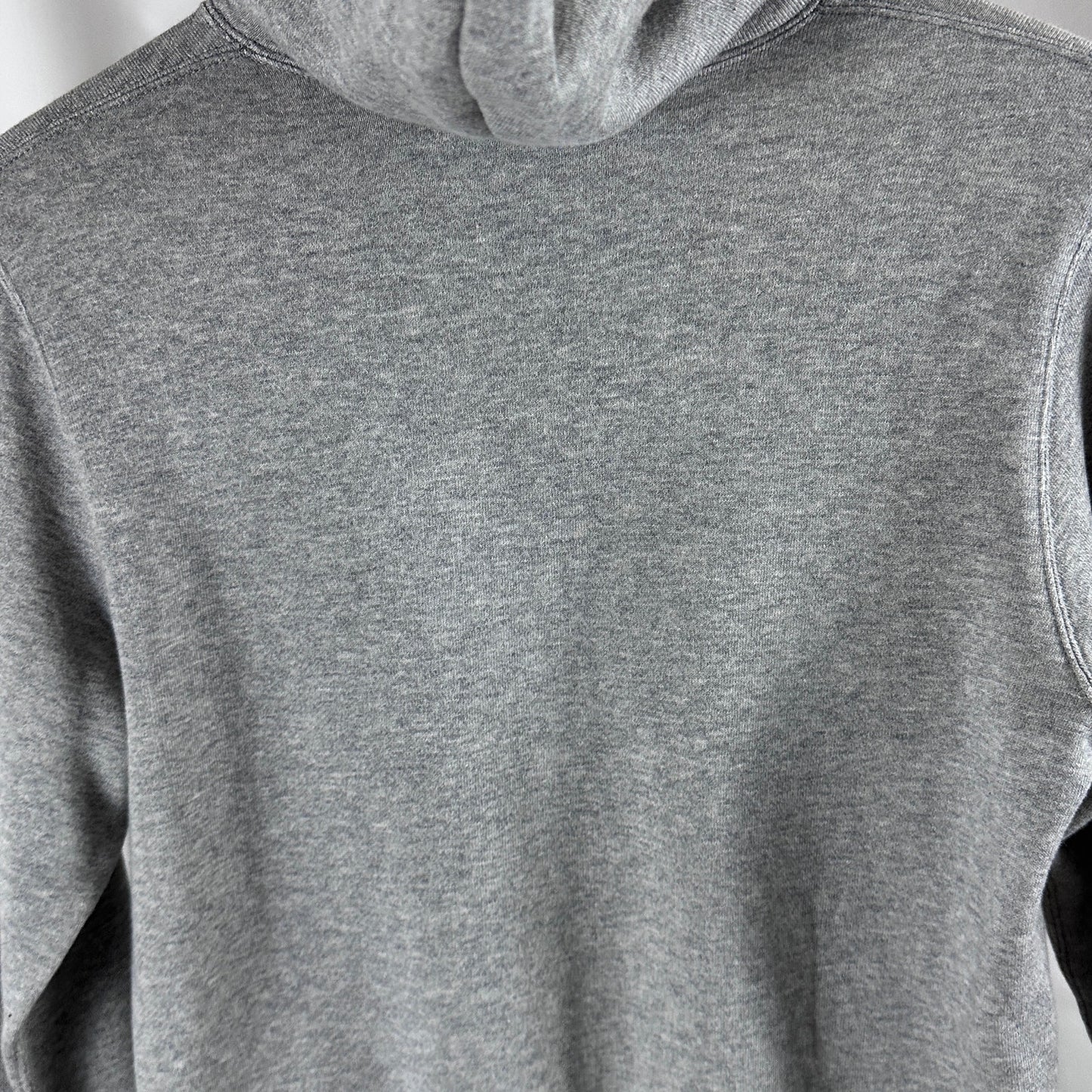 CDG PLAY Heather Grey Heart Logo Hoodie