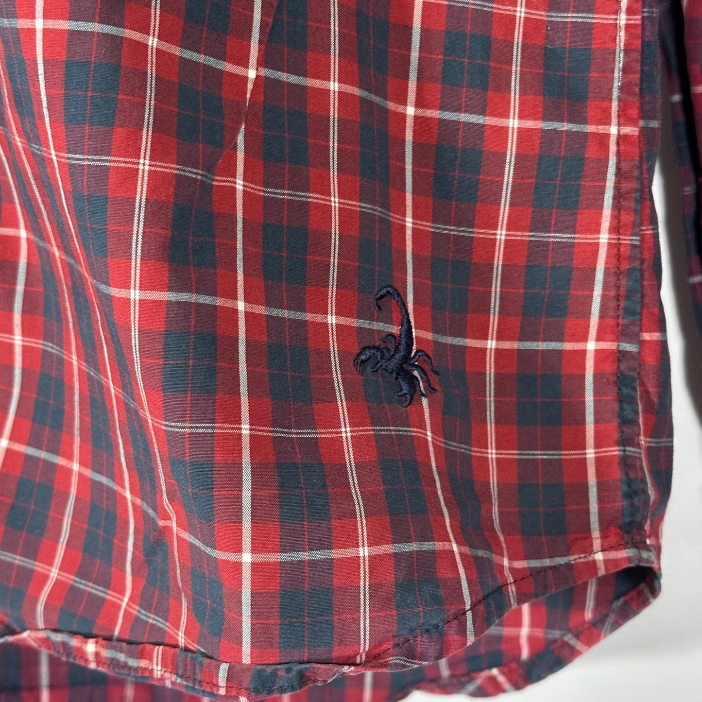 Hysteric Glamour Red Western Flannel Button-Up Shirt