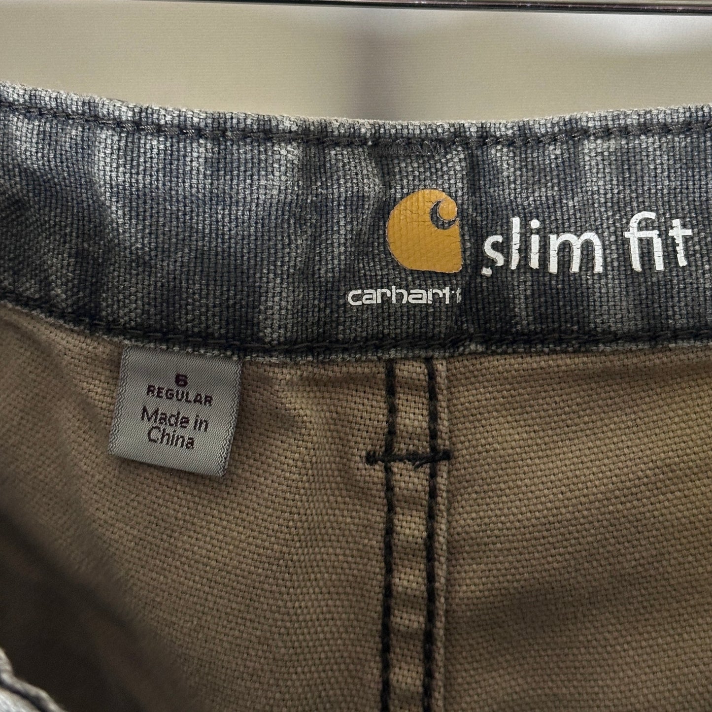 Carhartt Double Knee Grey Carpenter Pant