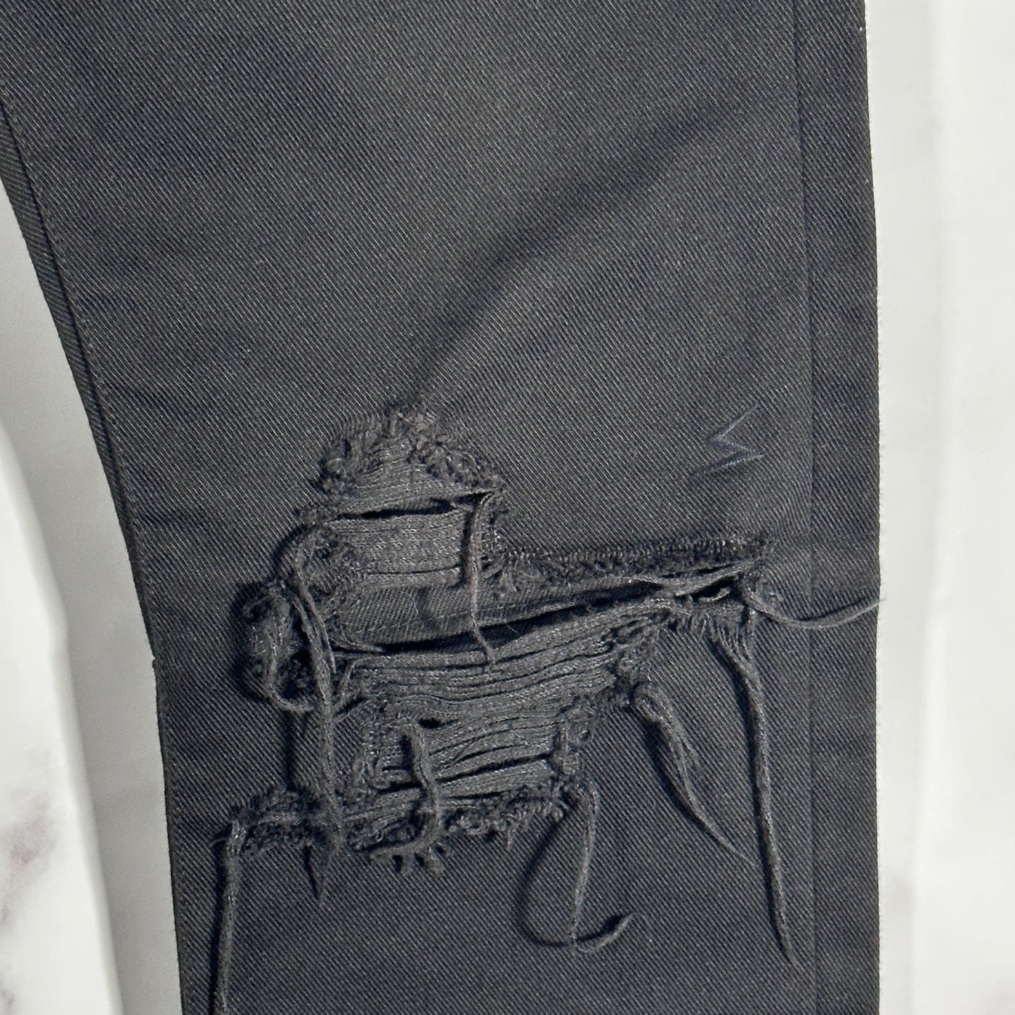 Undercover A/W05 Arts & Crafts Black Cummerbund Denim