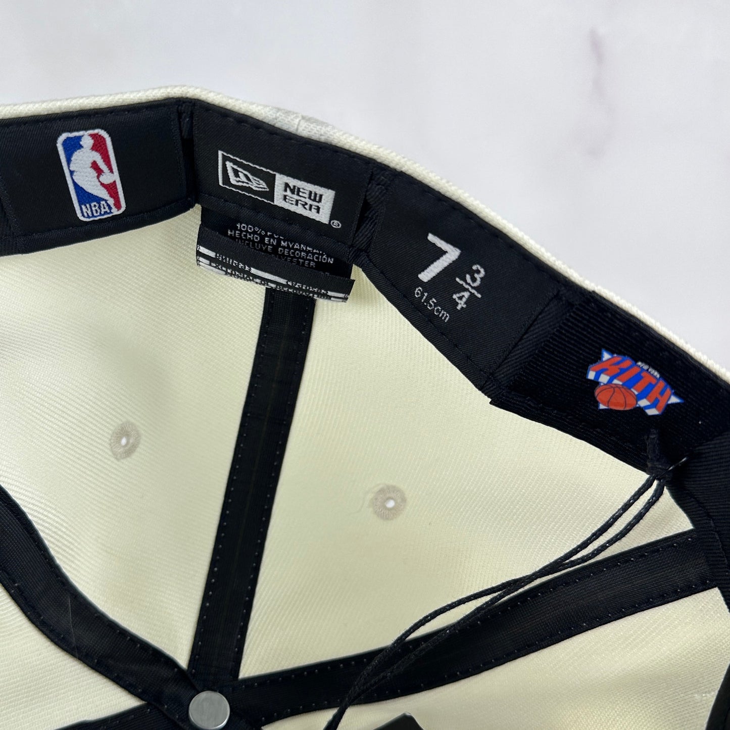 Kith x New Era New York Knicks White Fitted Cap
