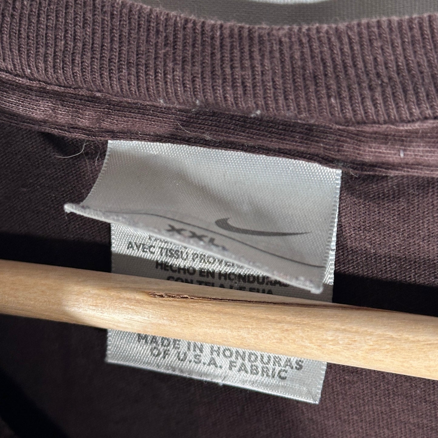 Nike Brown/Gold y2K Logo Tee