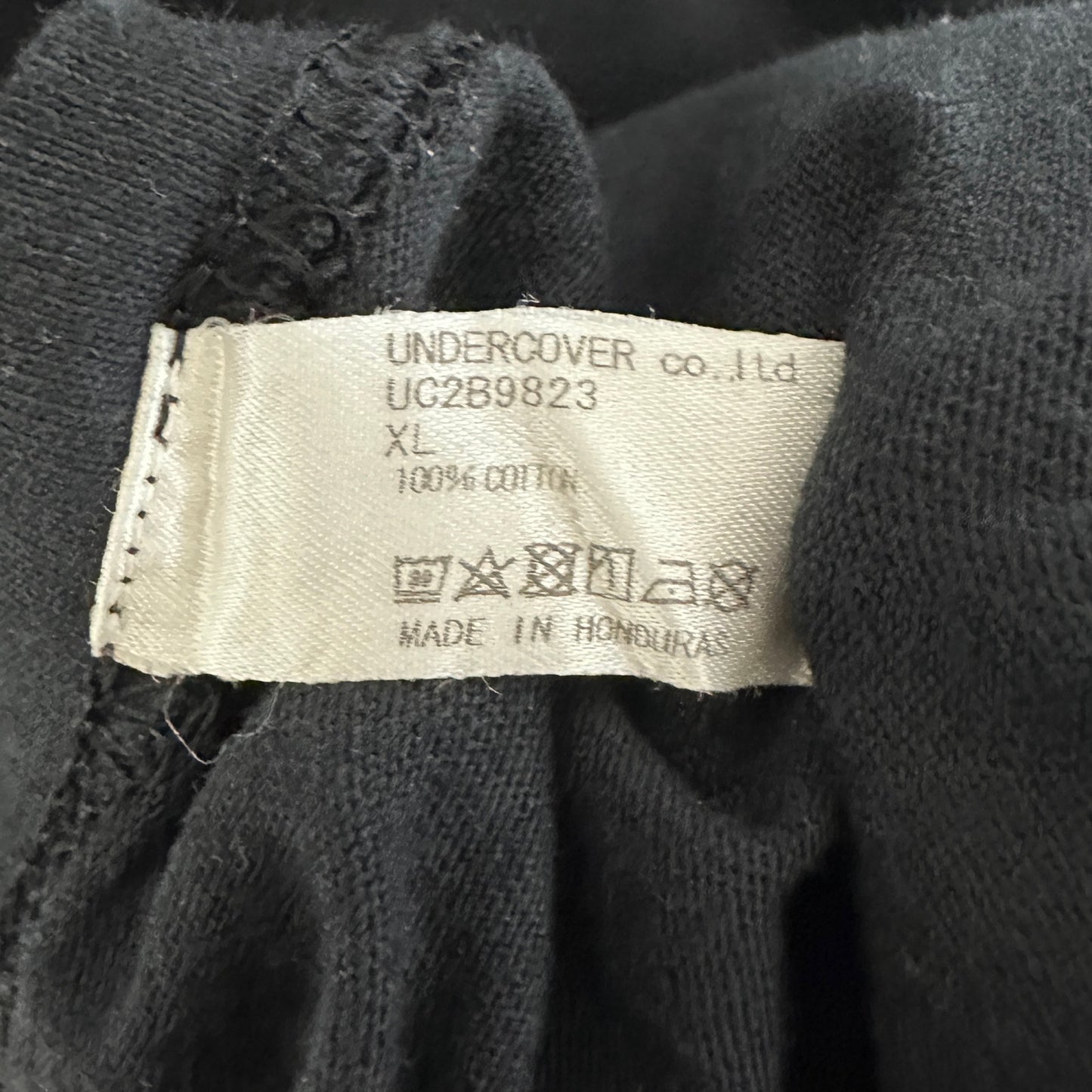 Undercover Underman Records Black Longsleeve Shirt
