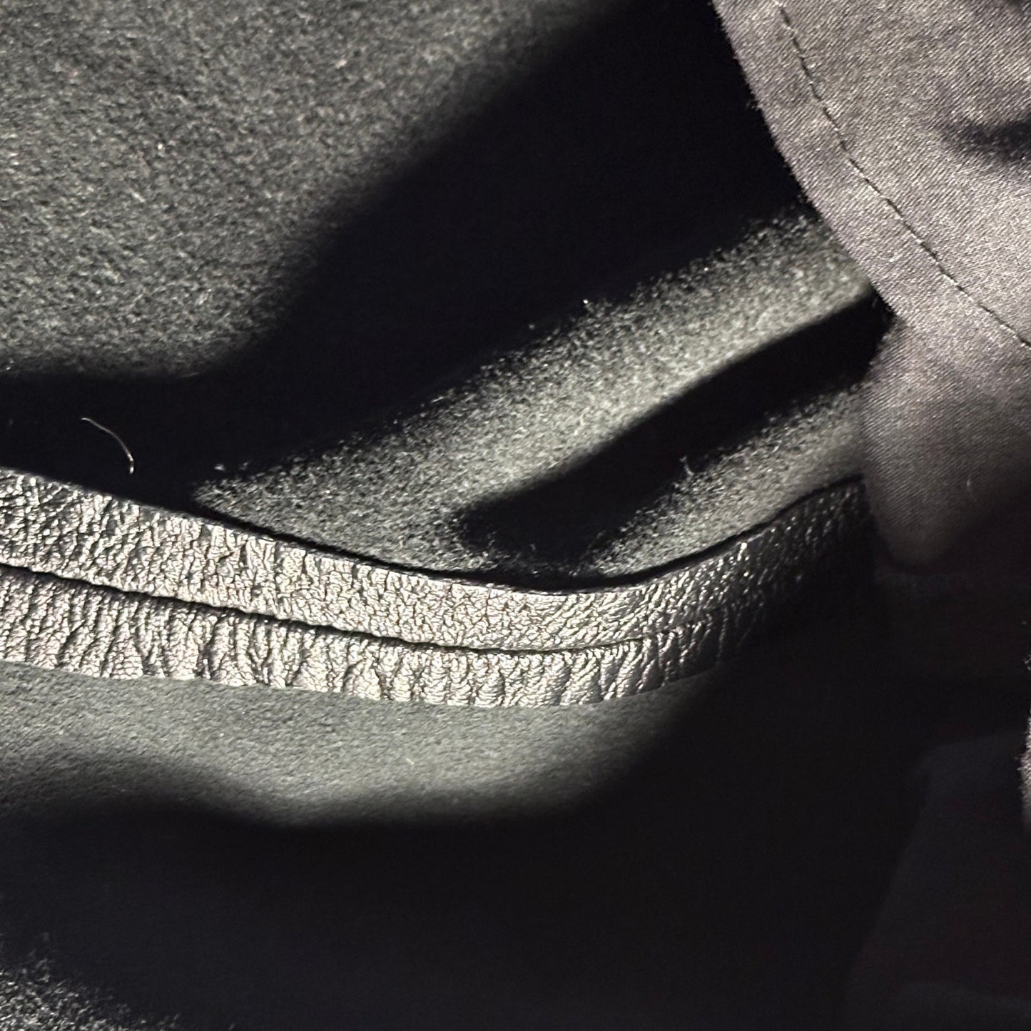 Los Angeles Apparel Black Leather Button Up