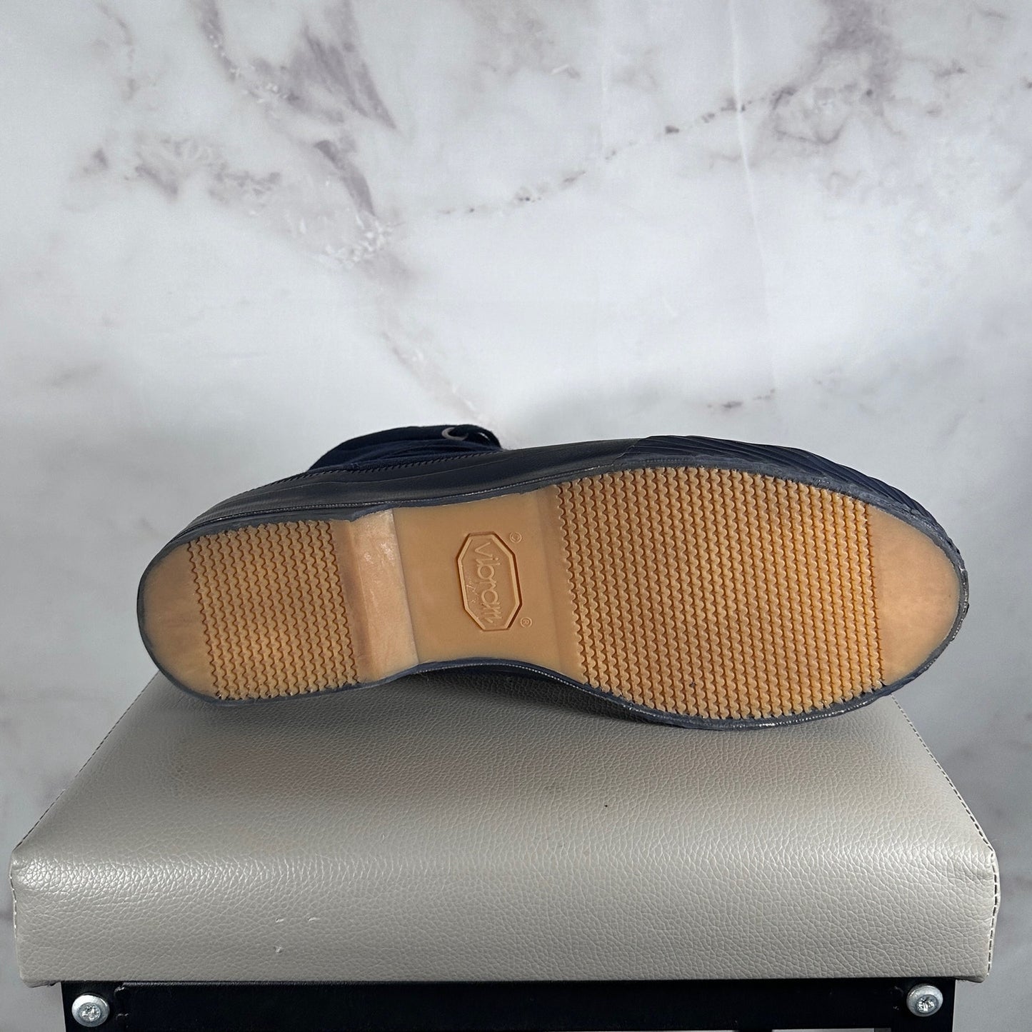 Visvim Kiefer Navy Canvas Trainer