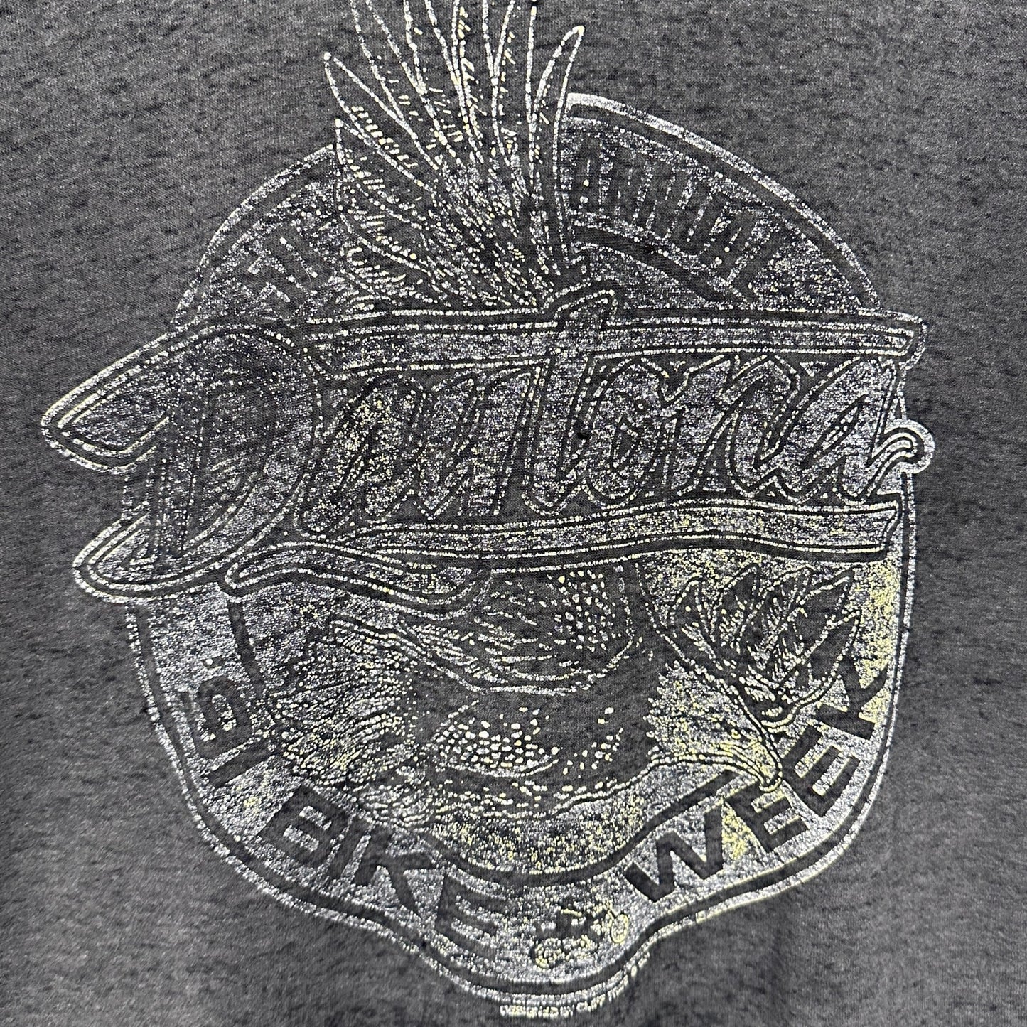 Vintage 1991 Daytona Bike Week Thrashed Black Tee