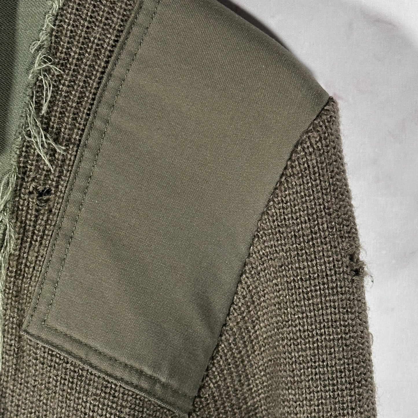 Undercover UNDAKOVR One Off Military Green Hybrid Shirt