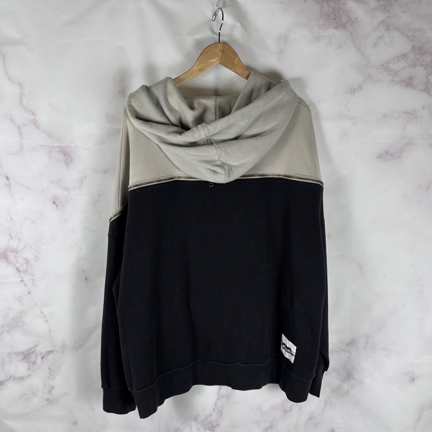 Facetasm Zip Waffle Hoodie