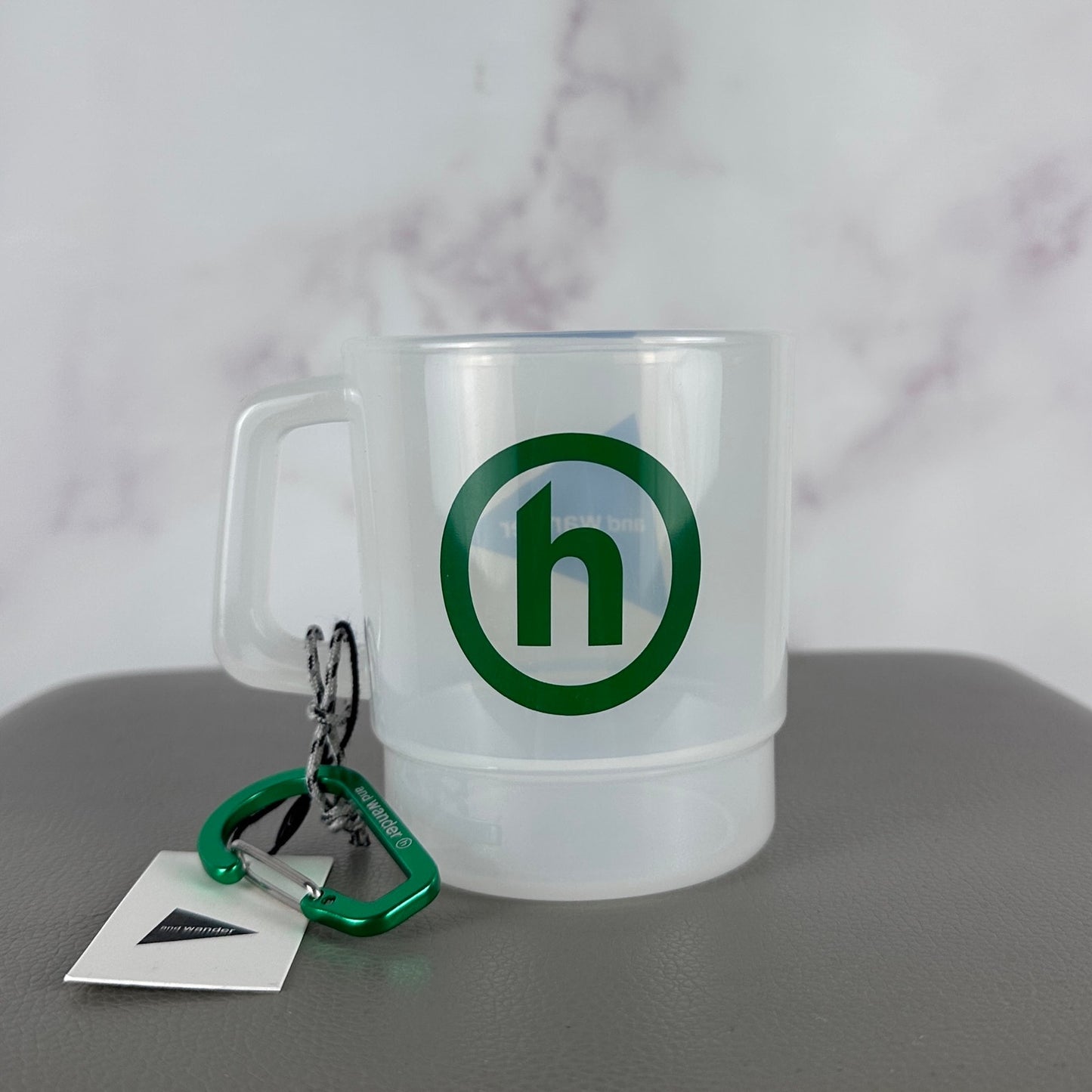 Hidden NY x And Wander Translucent Carabiner Cup Mug