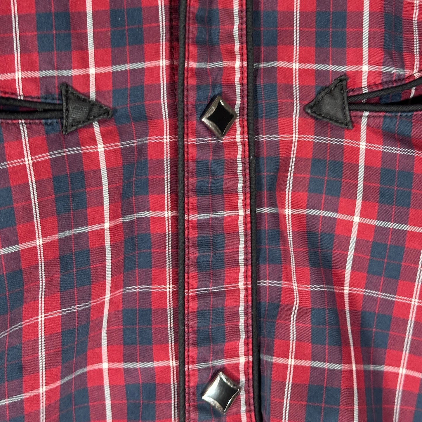 Hysteric Glamour Red Western Flannel Button-Up Shirt