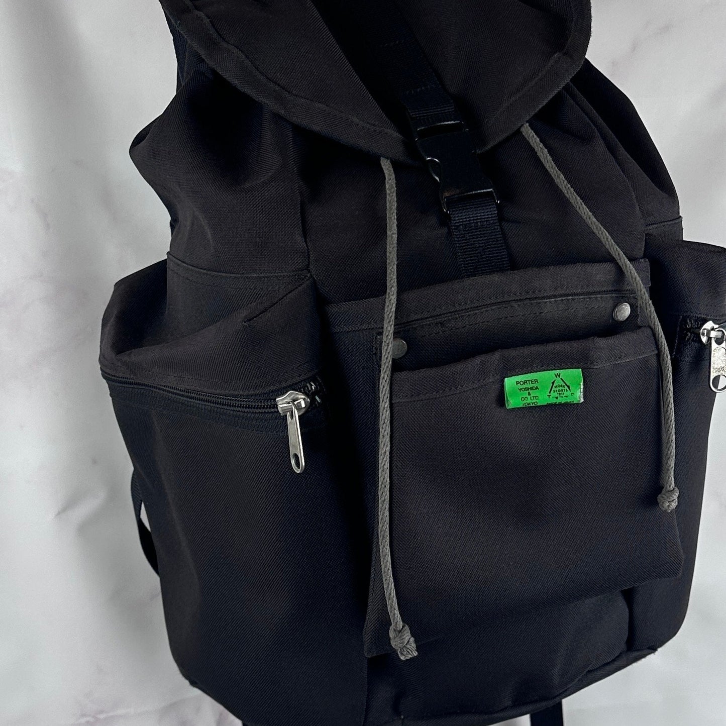 Porter Yoshida & Co. Black Union Rucksack Backpack