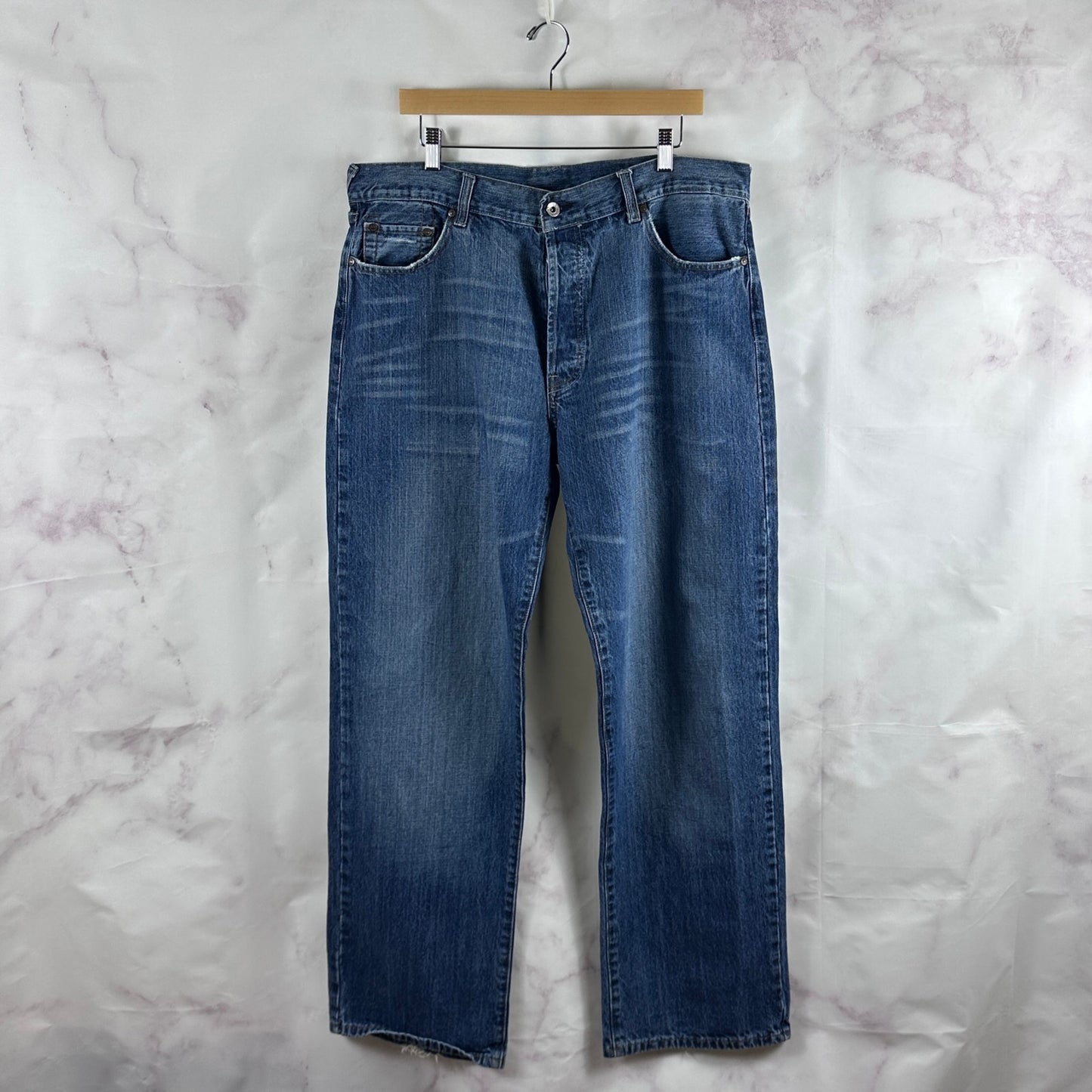 Evisu E.U. Straight Blue Denim