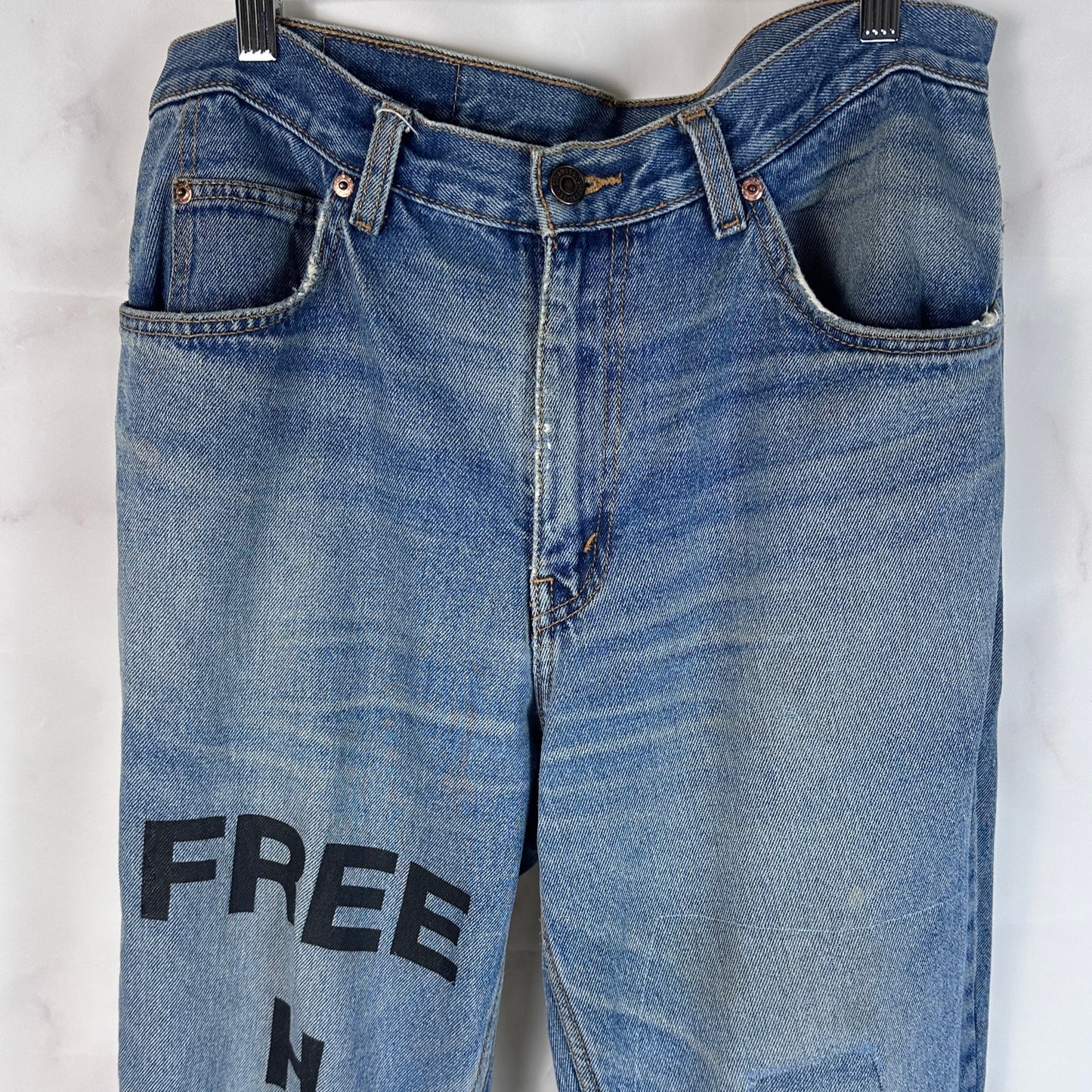 Kanye West Free Hoover Denim Jeans