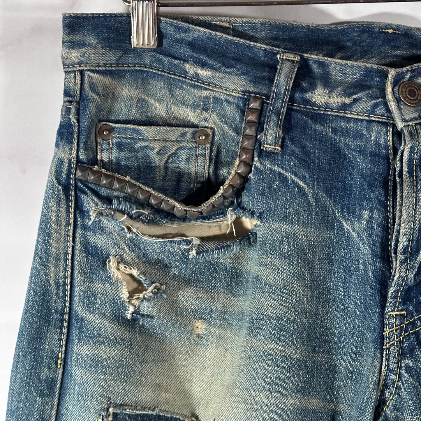 Hysteric Glamour Selvedge Repaired Denim