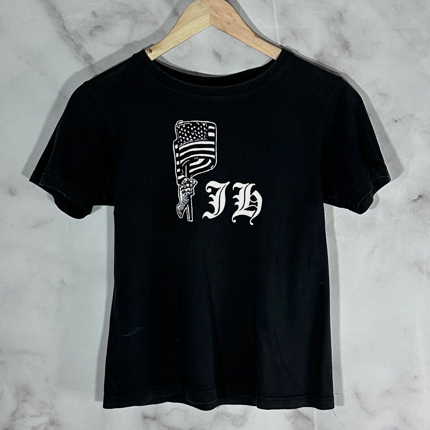 Number (N)ine S/S01 “Star Spangled Banner” Black Tee