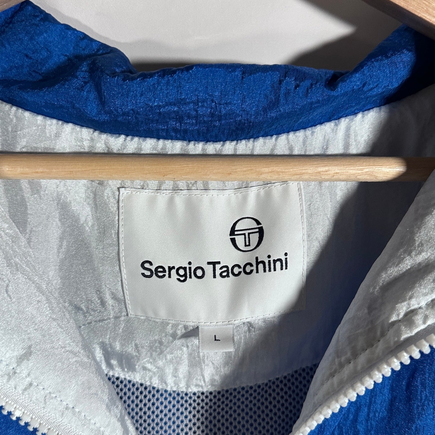 Sergio Tacchini Monte Carlo Track Jacket White/Blue