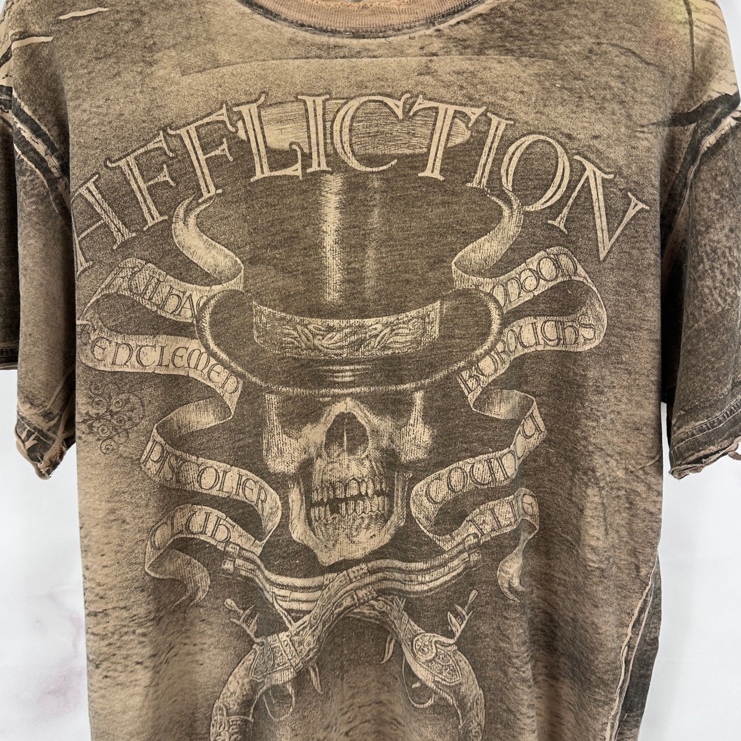 Affliction Live Fast Gun Tee