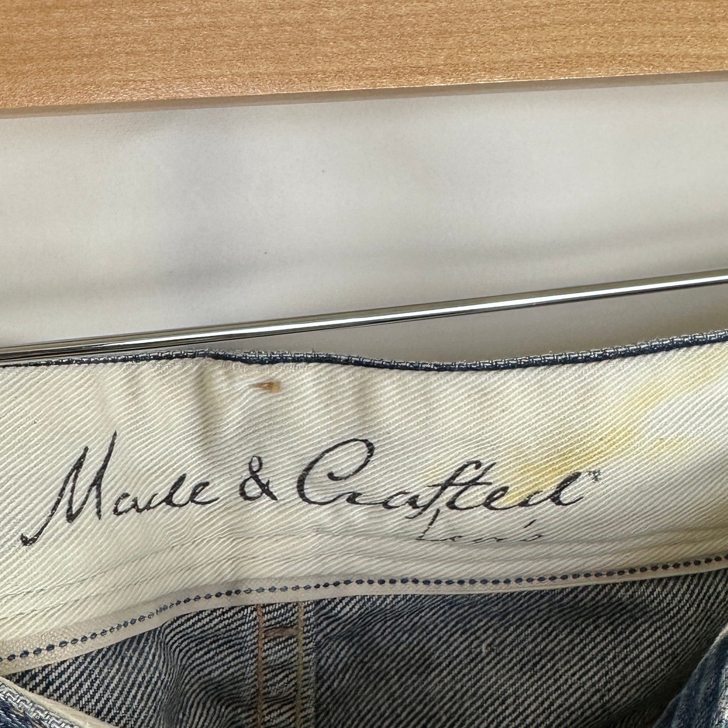 Levi’s Made & Crafted Taper Denim Blue Jeans