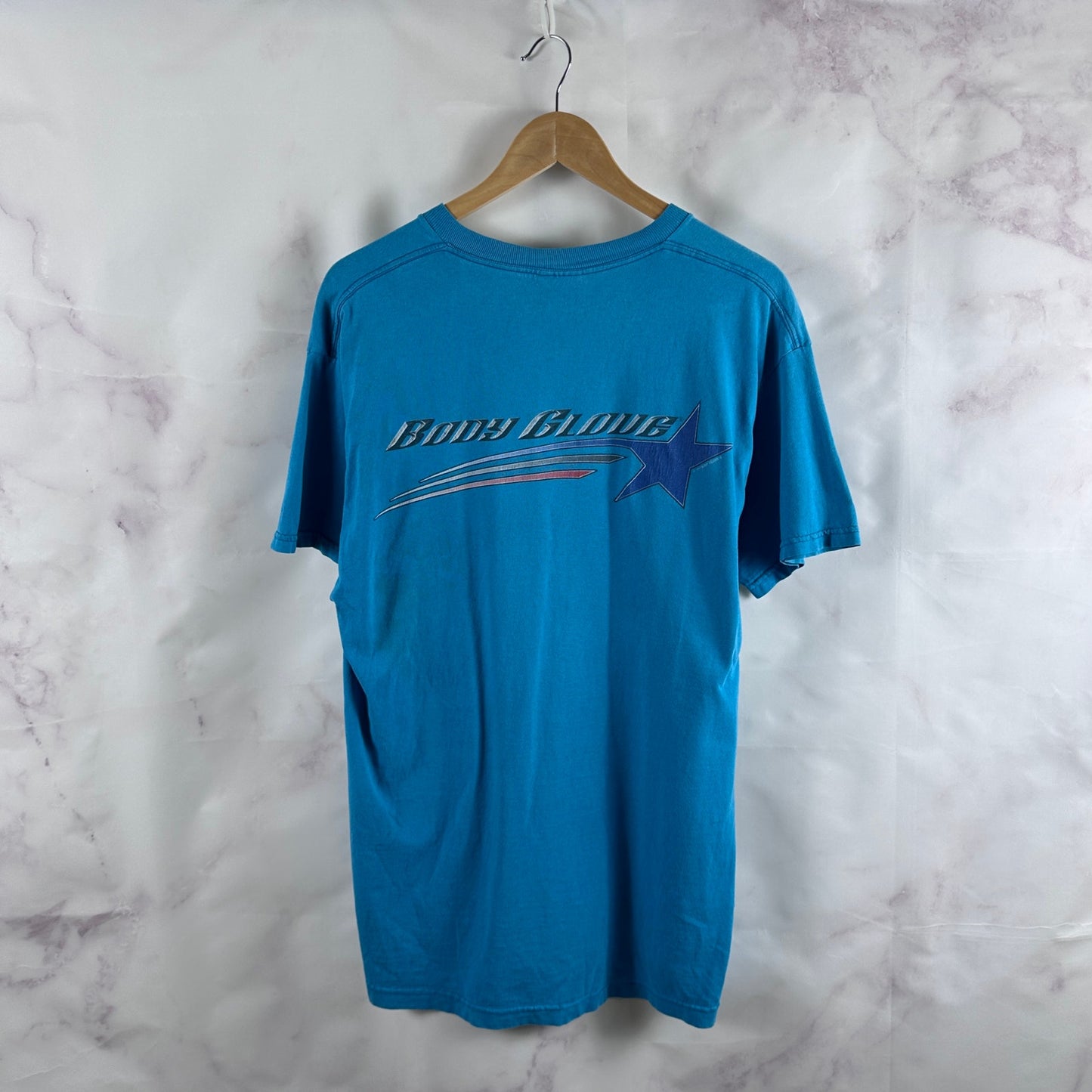 Vintage Body Glove Blue 90s Logo Tee