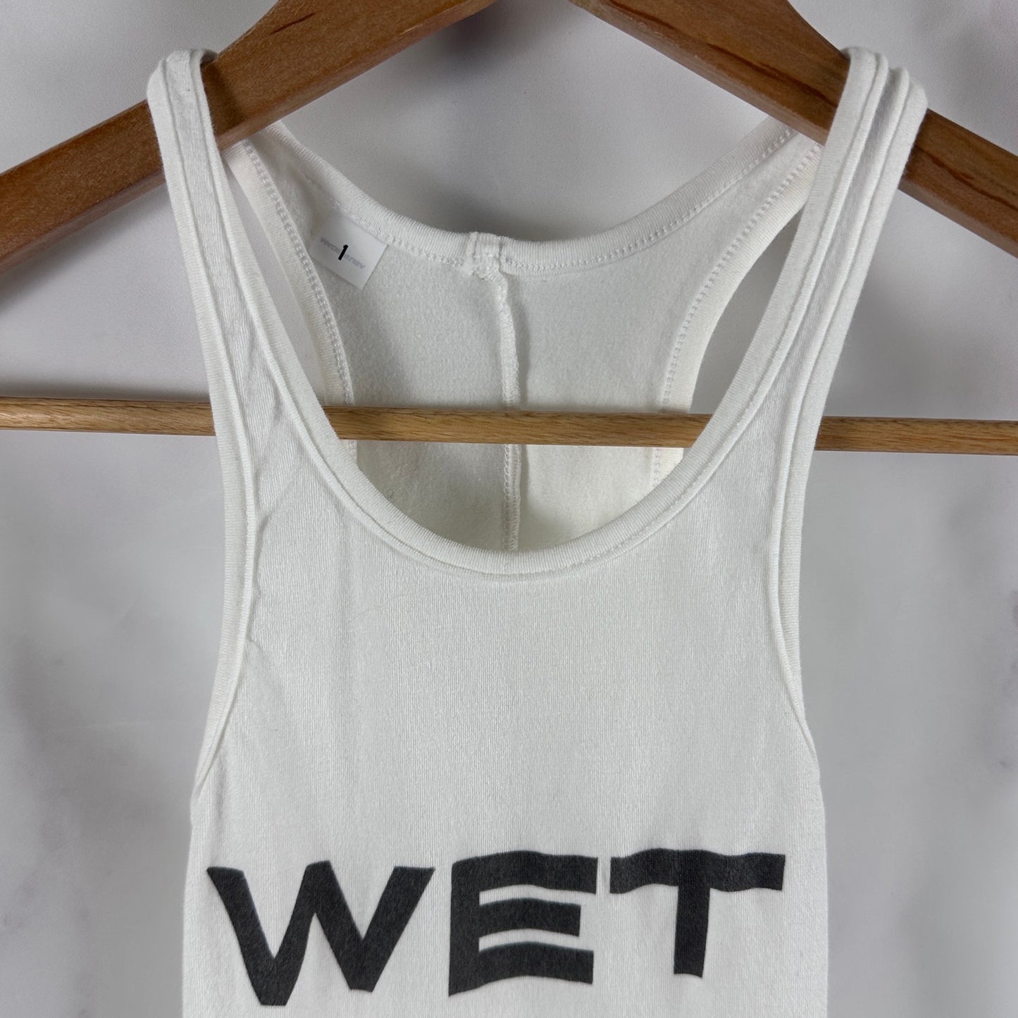 Yeezy x Mowalola WET White Tank