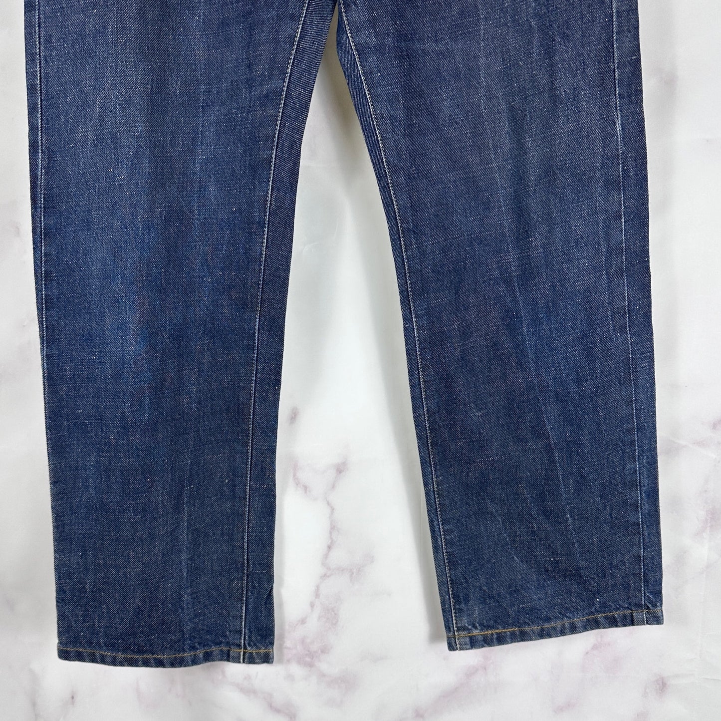 Gucci Linen Denim Blue Jeans