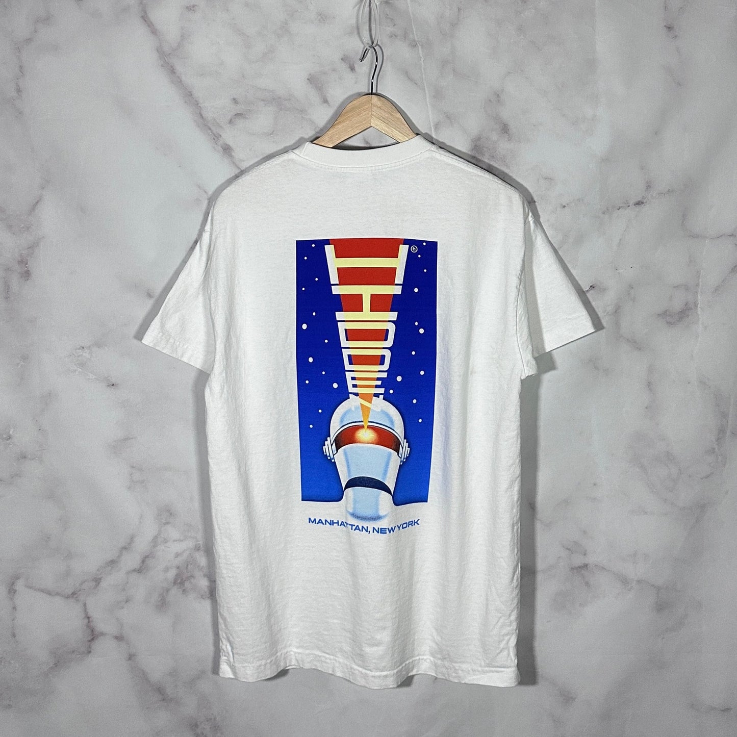 Hidden NY White Robotics Tee