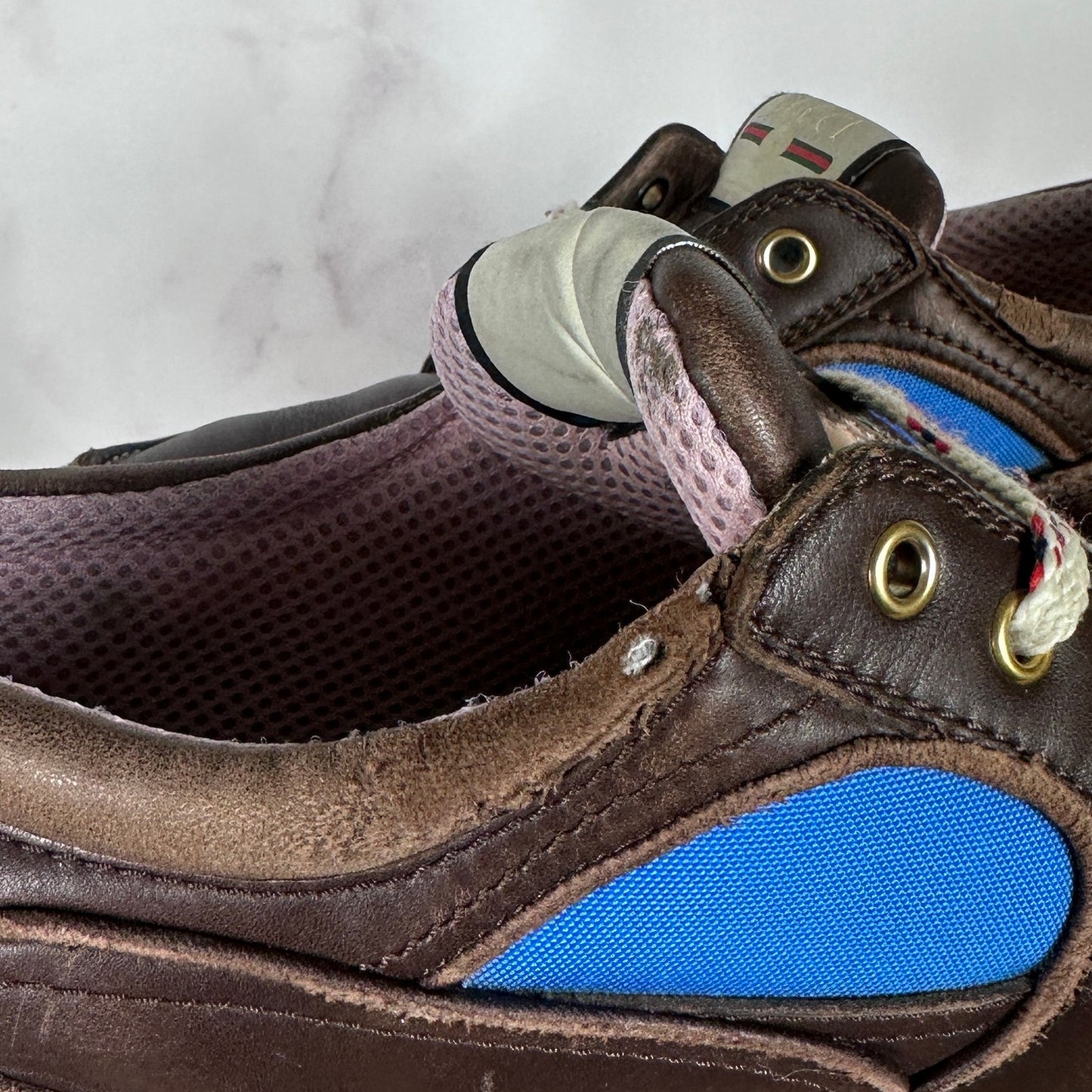 Gucci Boatrek Brown Leather Sneaker