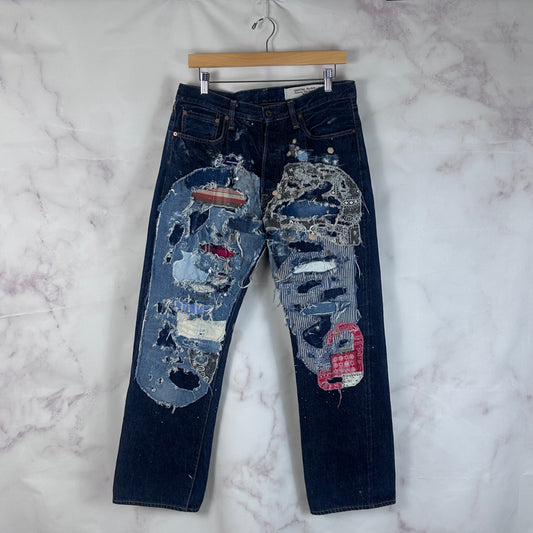Kapital Selvedge Boro Patchwork Denim