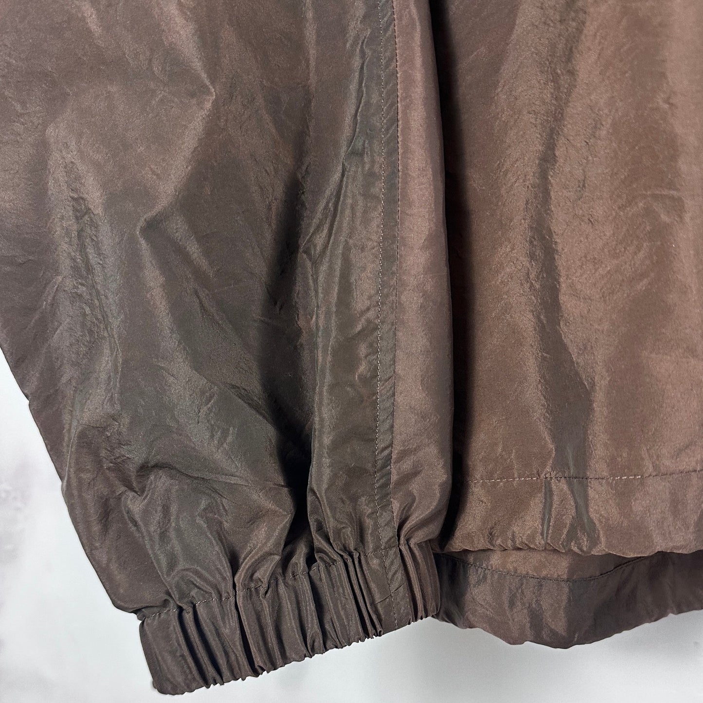 Colbo NYC Washed Burgundy Half Zip Raglan Parka